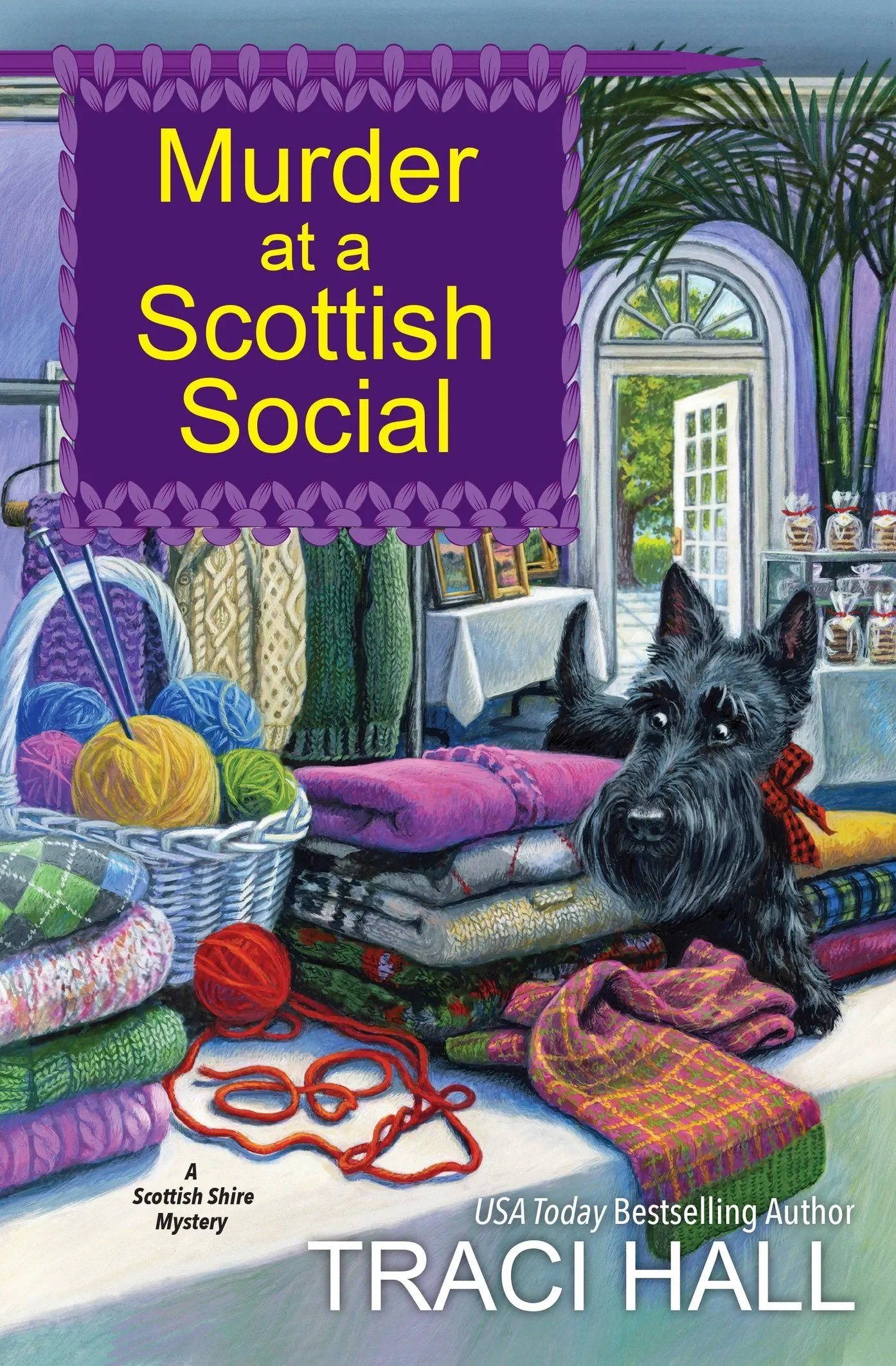 Murder at a Scottish Social (A Scottish Shire Mystery #3)