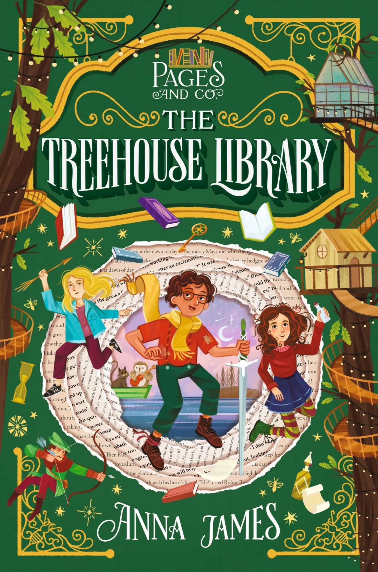 The Treehouse Library (Pages & Co. #5)