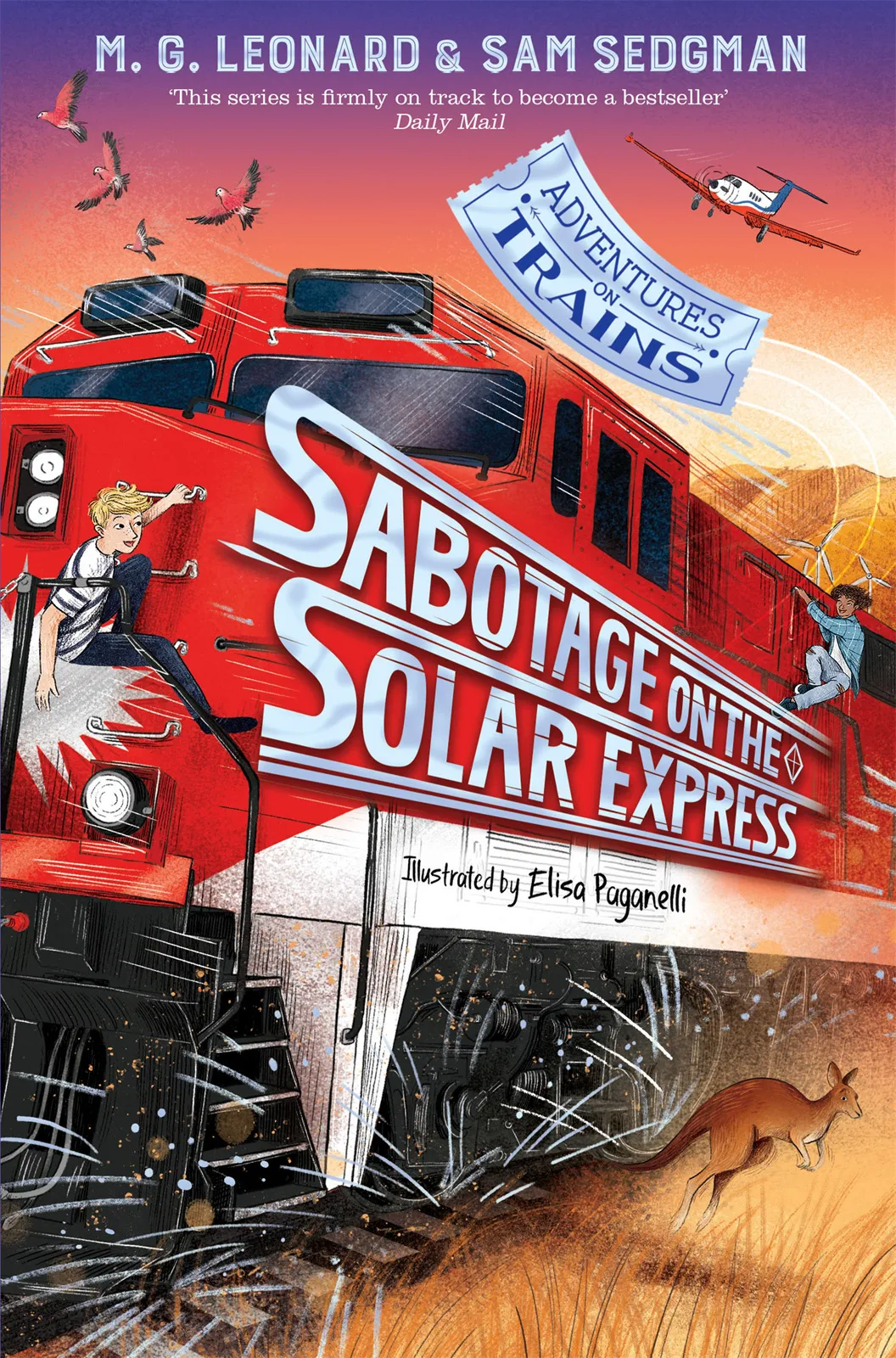 Sabotage on the Solar Express (Adventures on Trains #5)