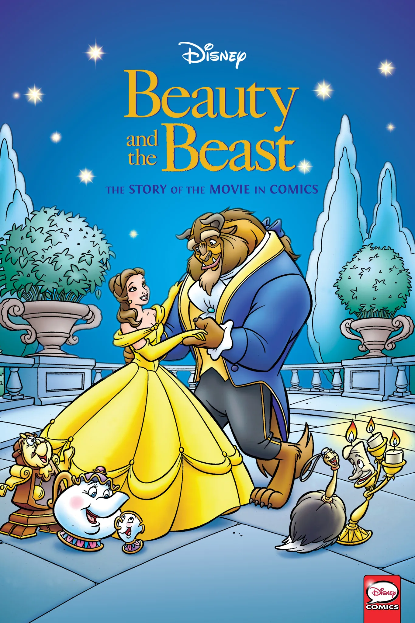 Disney Beauty and the Beast: The Story of the Movie in Comics (Disney Princesses)