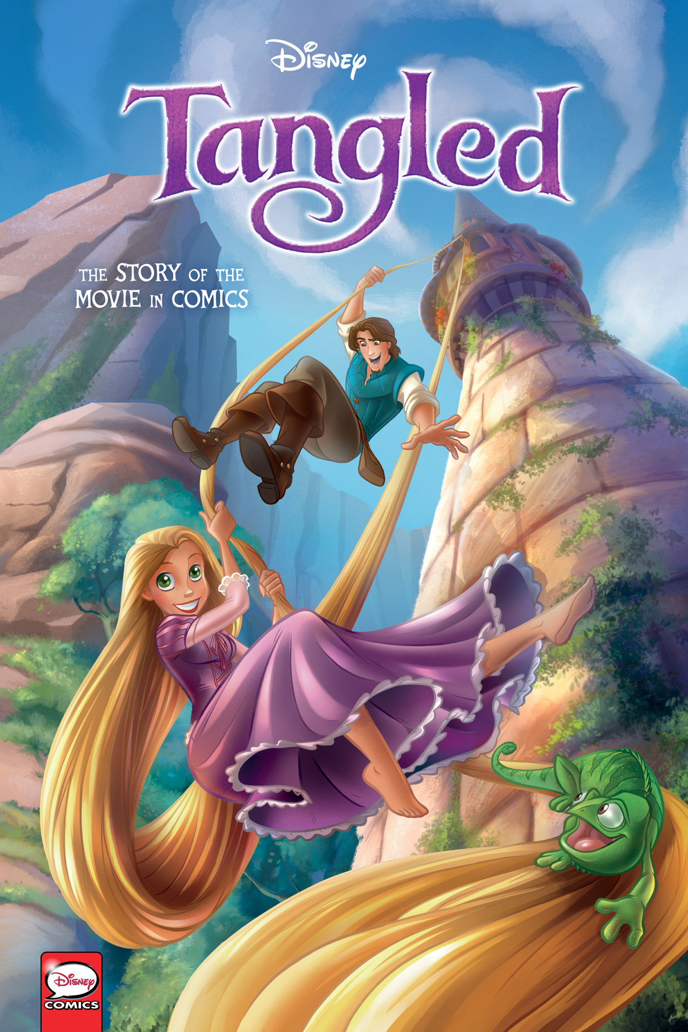 Disney Tangled: The Story of the Movie in Comics (Disney Princesses)