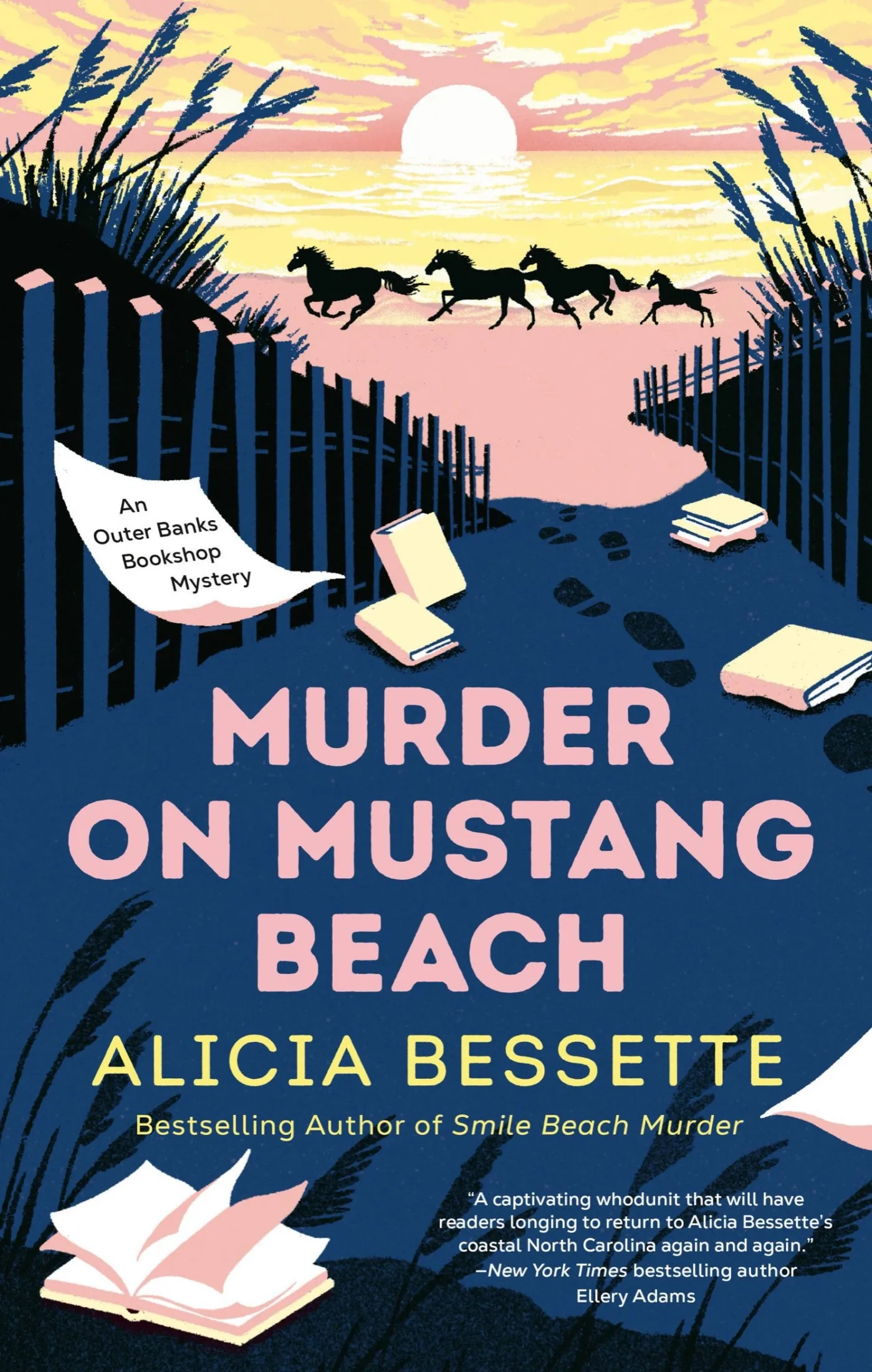 Murder on Mustang Beach (Outer Banksshop Mystery #2)
