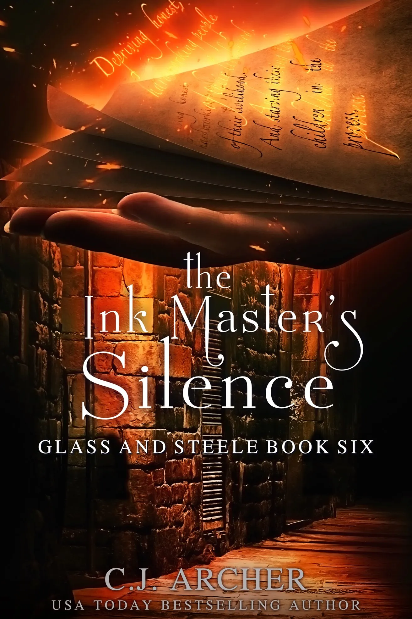 The Ink Master's Silence (Glass and Steele #6)
