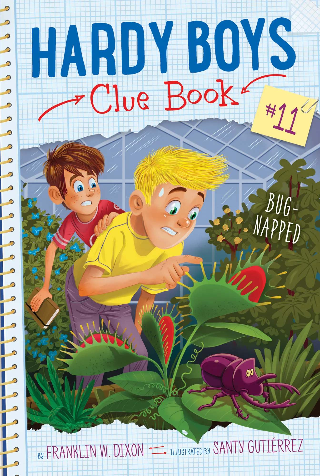 Bug-Napped (Hardy Boys Clue Book #11)