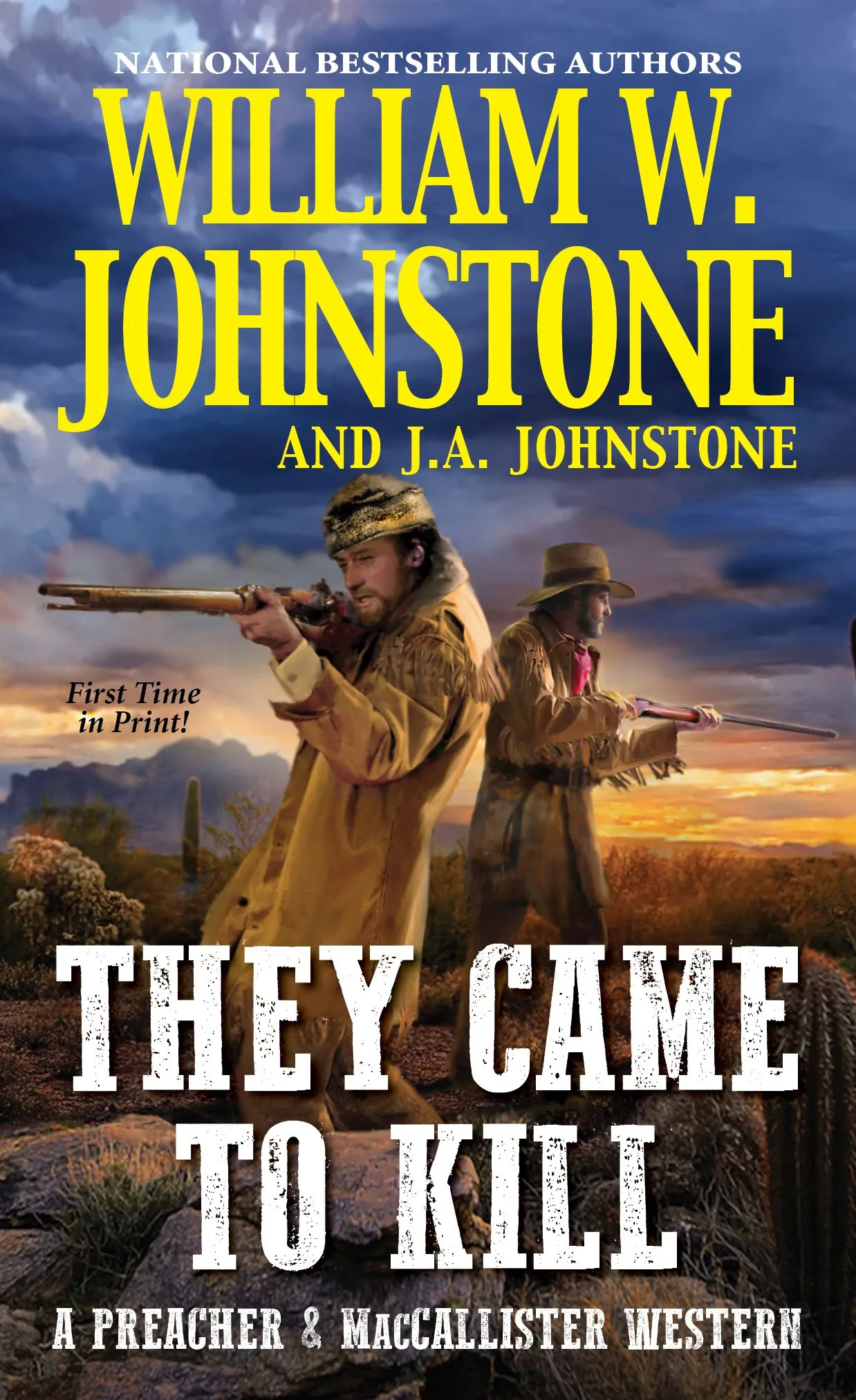 They Came to Kill (A Preacher & MacCallister Western #2)