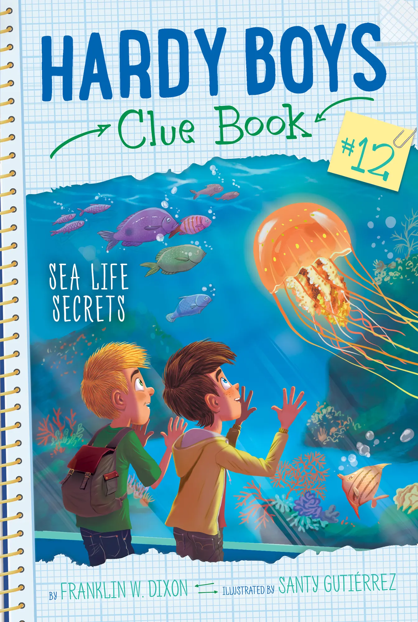 Sea Life Secrets (Hardy Boys Clue Book #12)