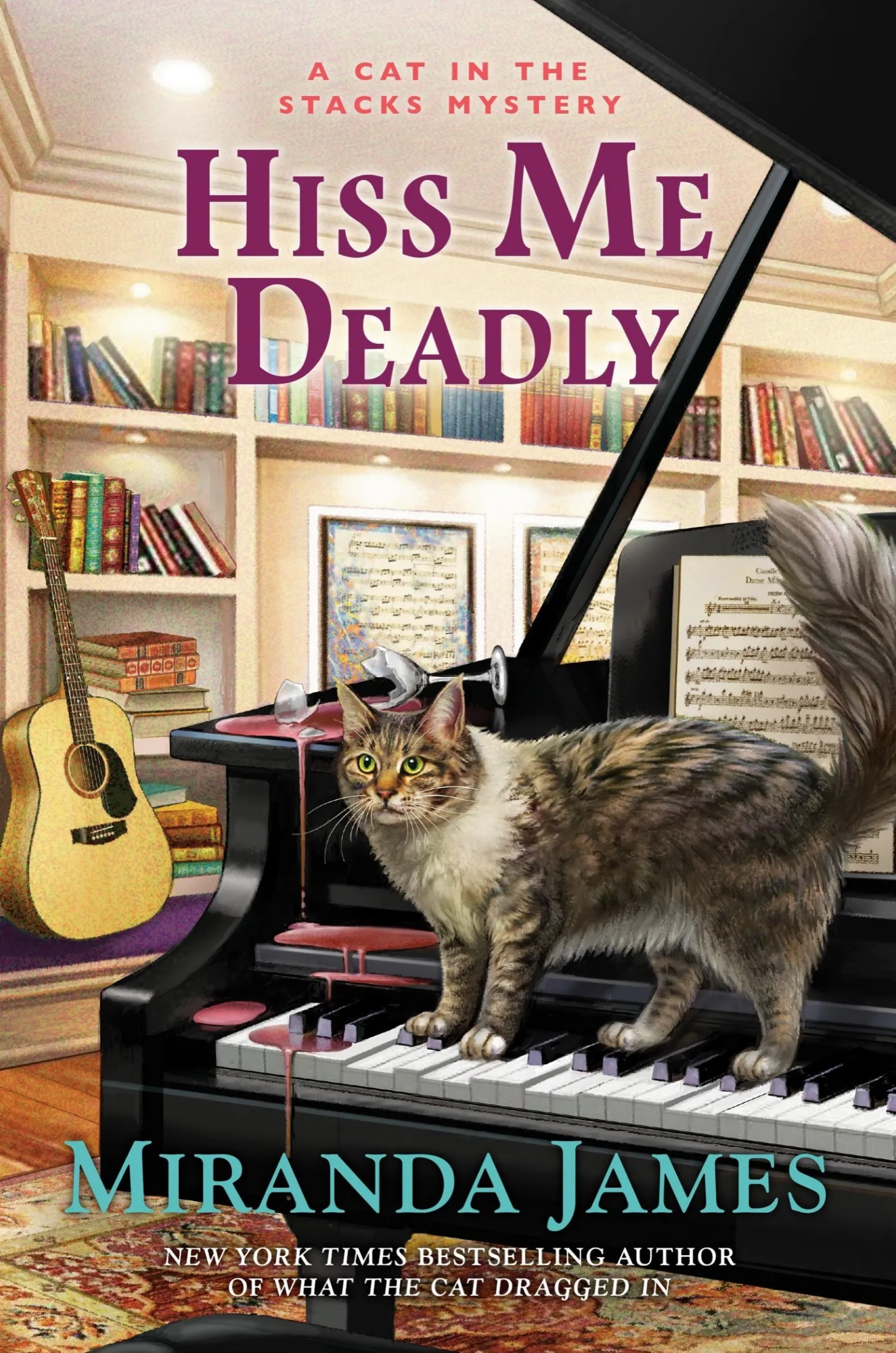 Hiss Me Deadly (Cat in the Stacks Mystery #15)