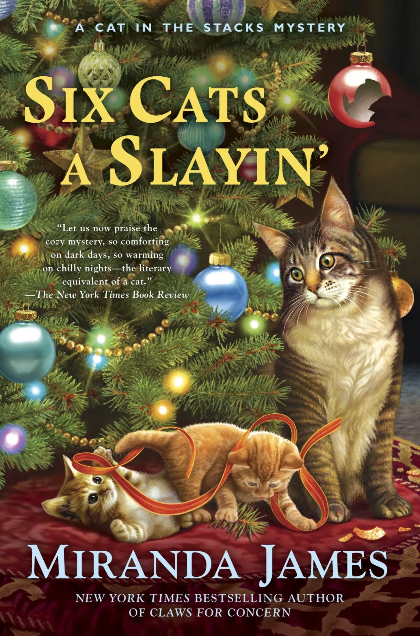 Six Cats a Slayin' (Cat in the Stacks Mystery #10)