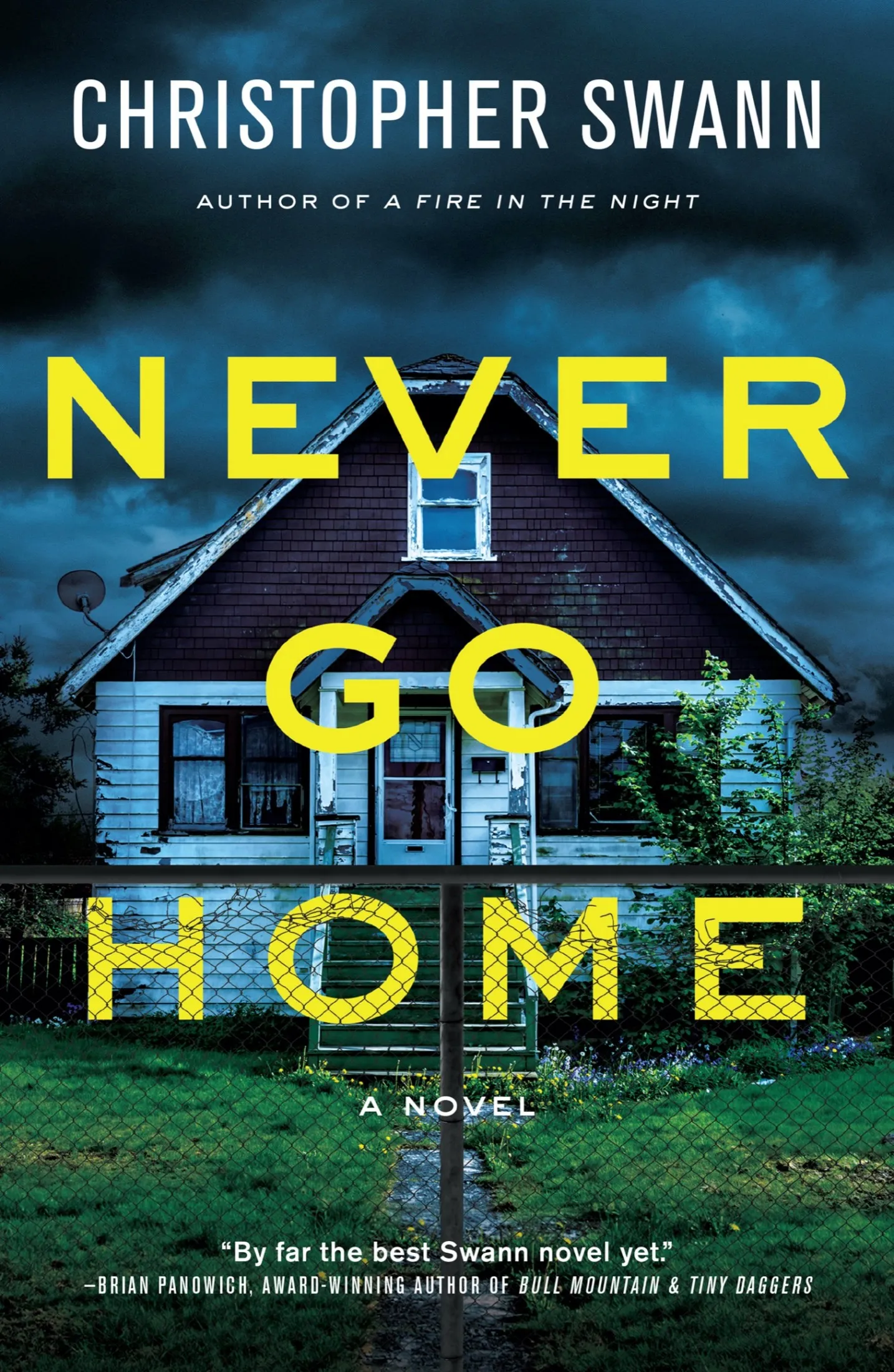 Never Go Home (A Faulkner Family Thriller #2)