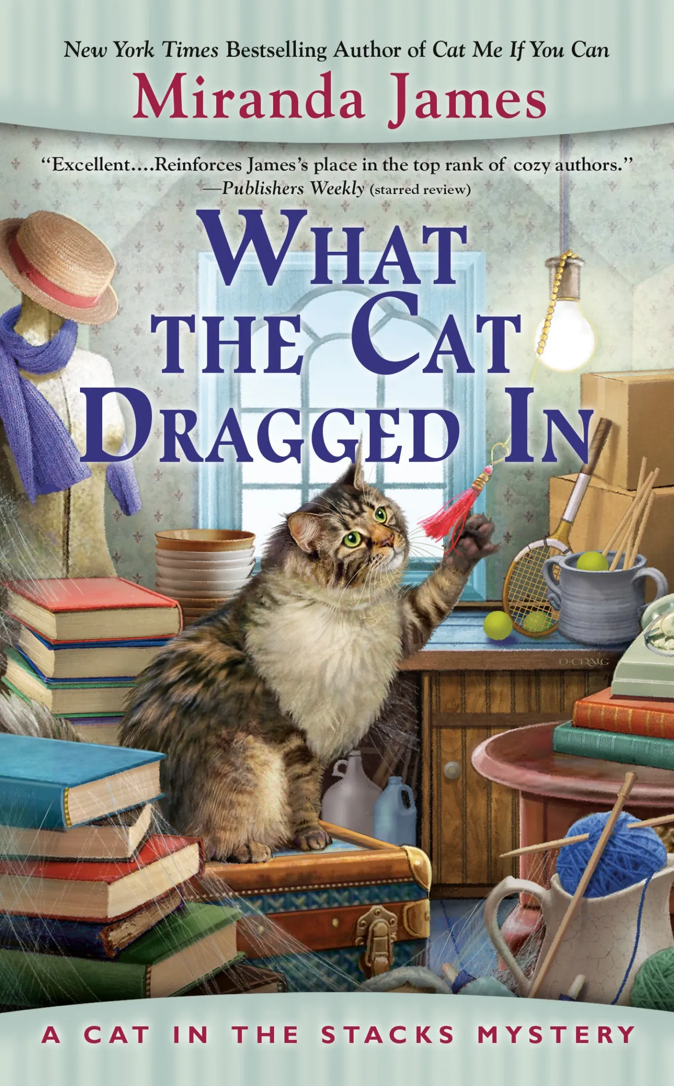 What the Cat Dragged In (Cat in the Stacks Mystery #14)