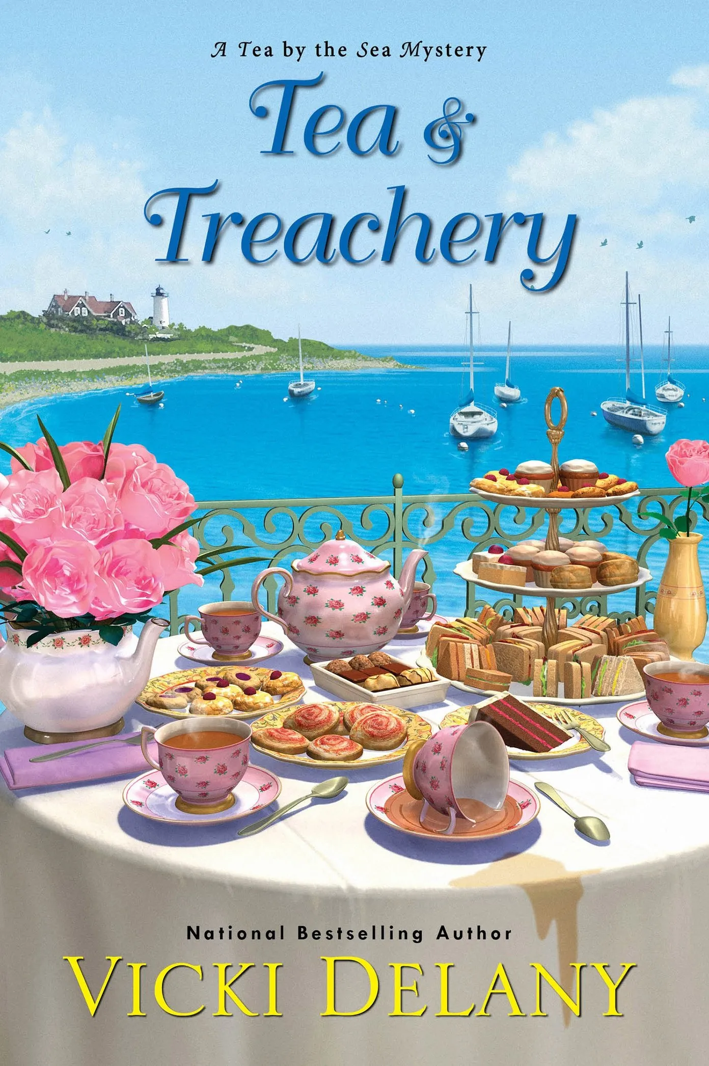 Tea & Treachery (Tea by the Sea Mysteries #1)