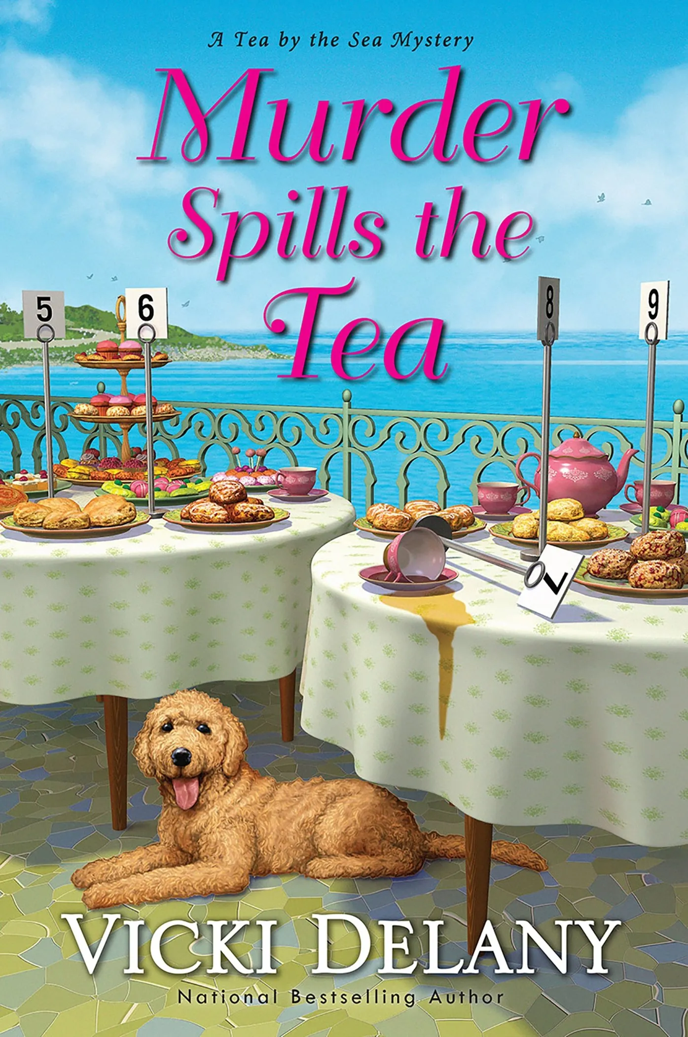 Murder Spills the Tea (Tea by the Sea Mysteries #3)