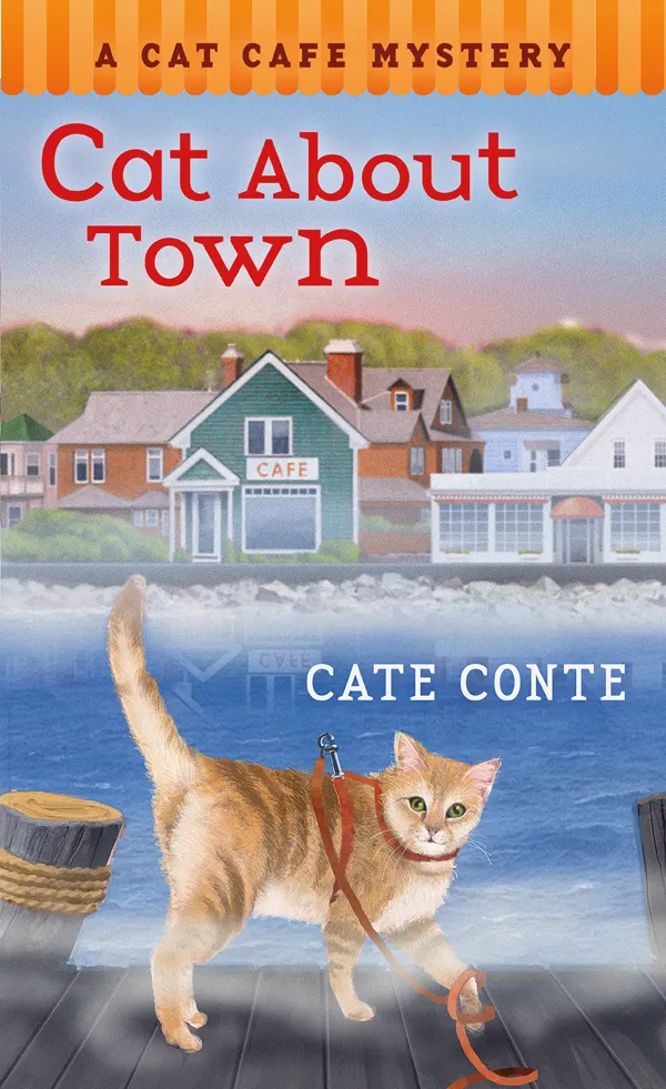 Cat About Town (Cat Cafe Mystery #1)