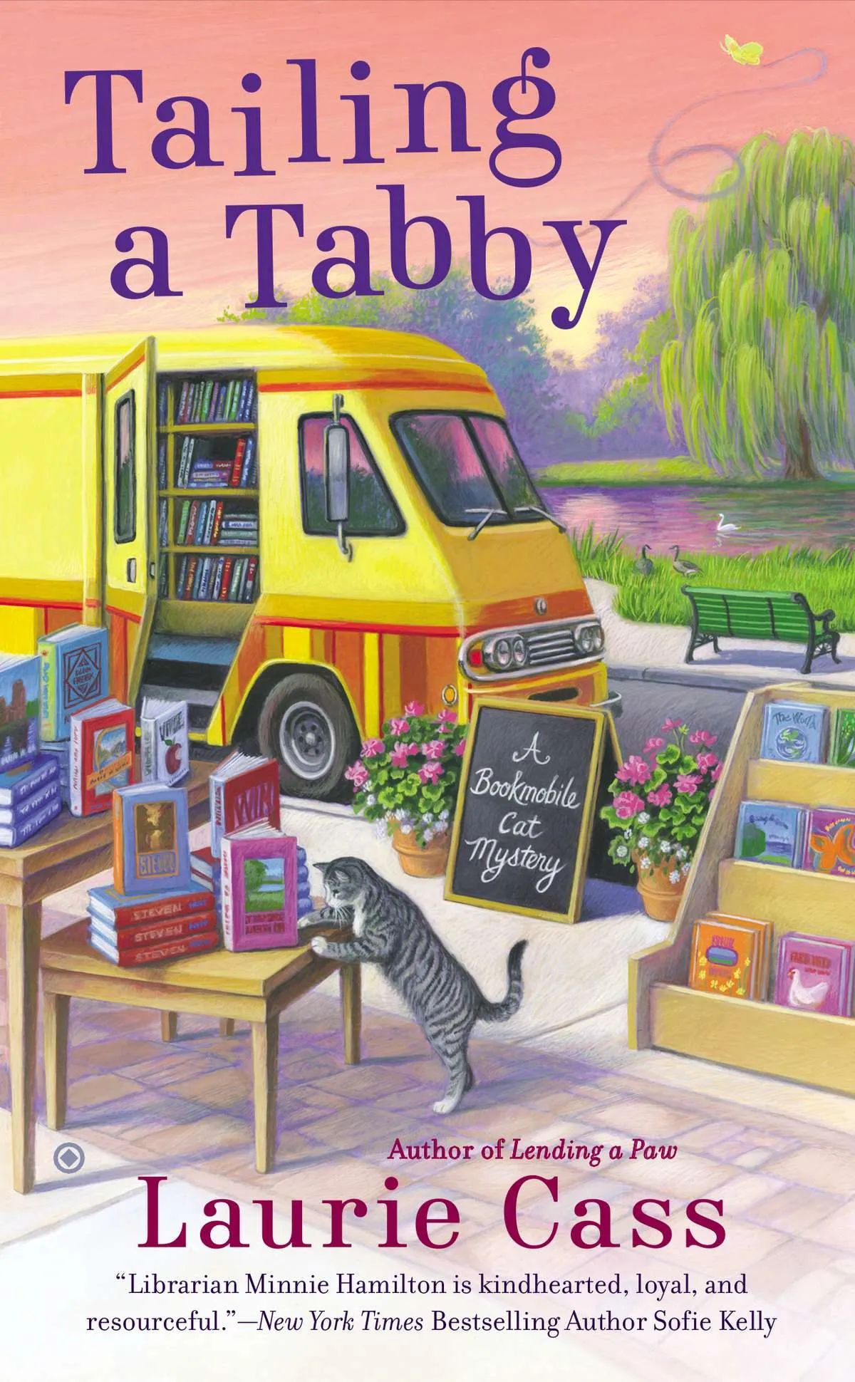 Tailing a Tabby (A Bookmobile Cat Mystery #2)