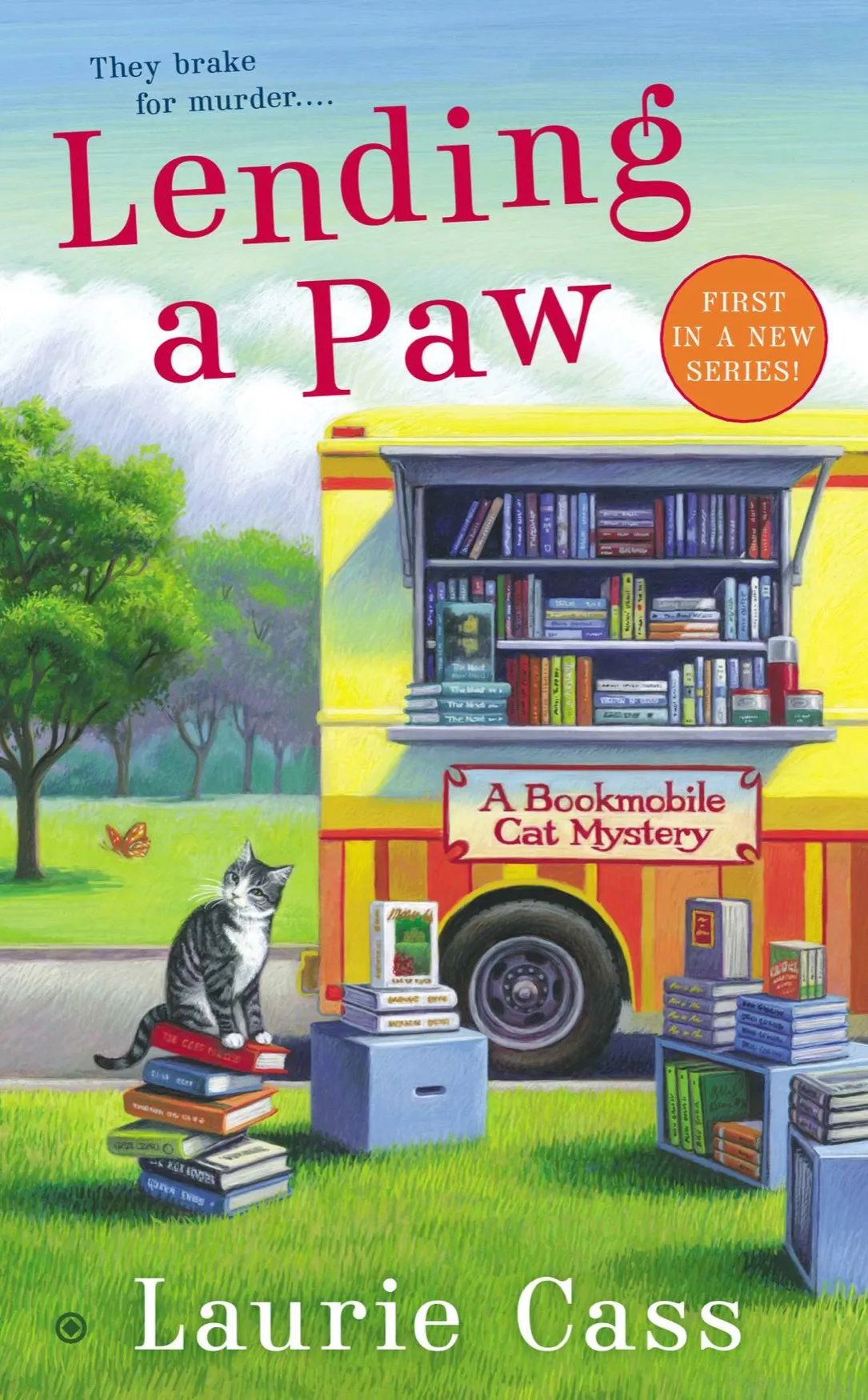 Lending a Paw (A Bookmobile Cat Mystery #1)