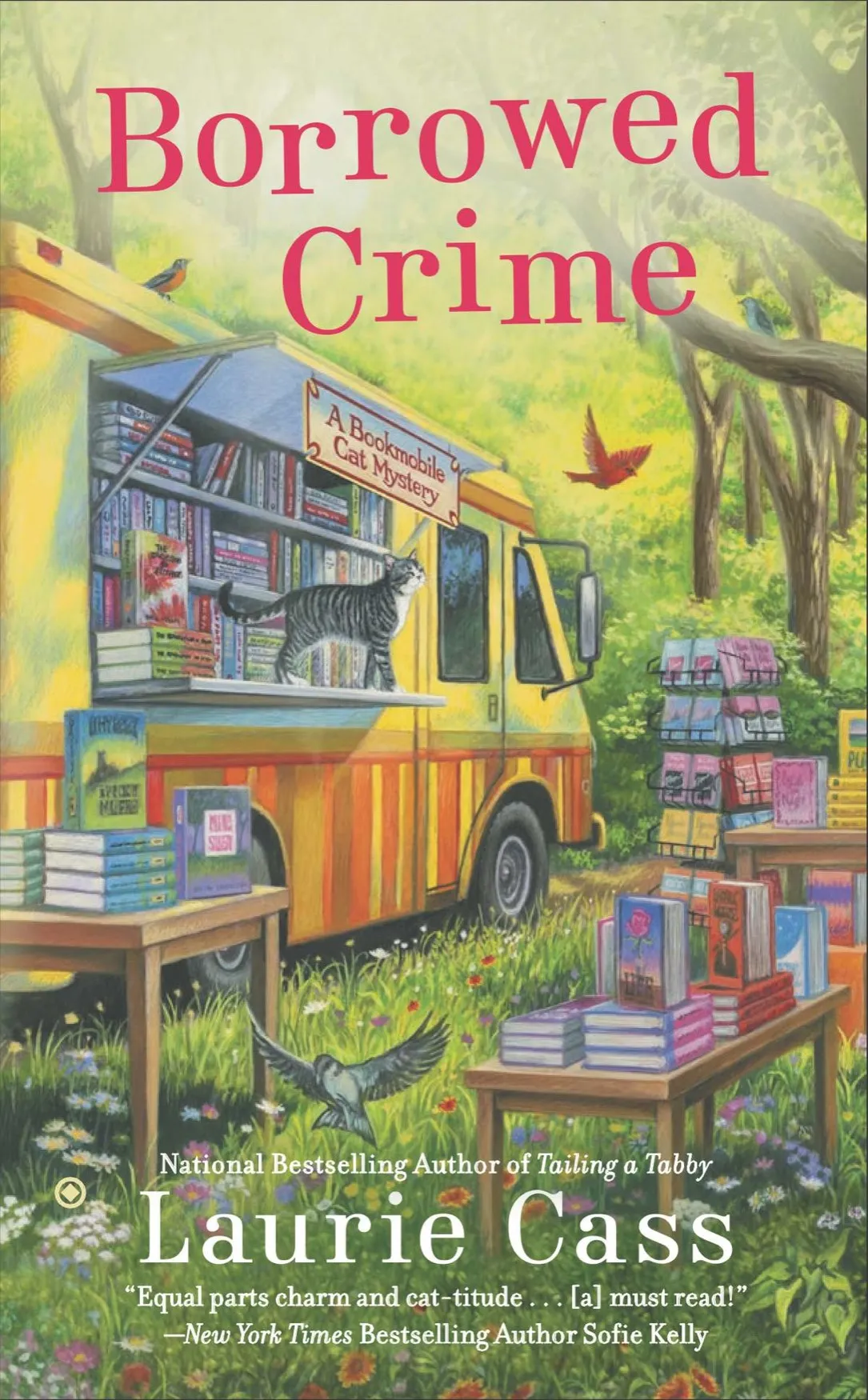 Borrowed Crime (A Bookmobile Cat Mystery #3)