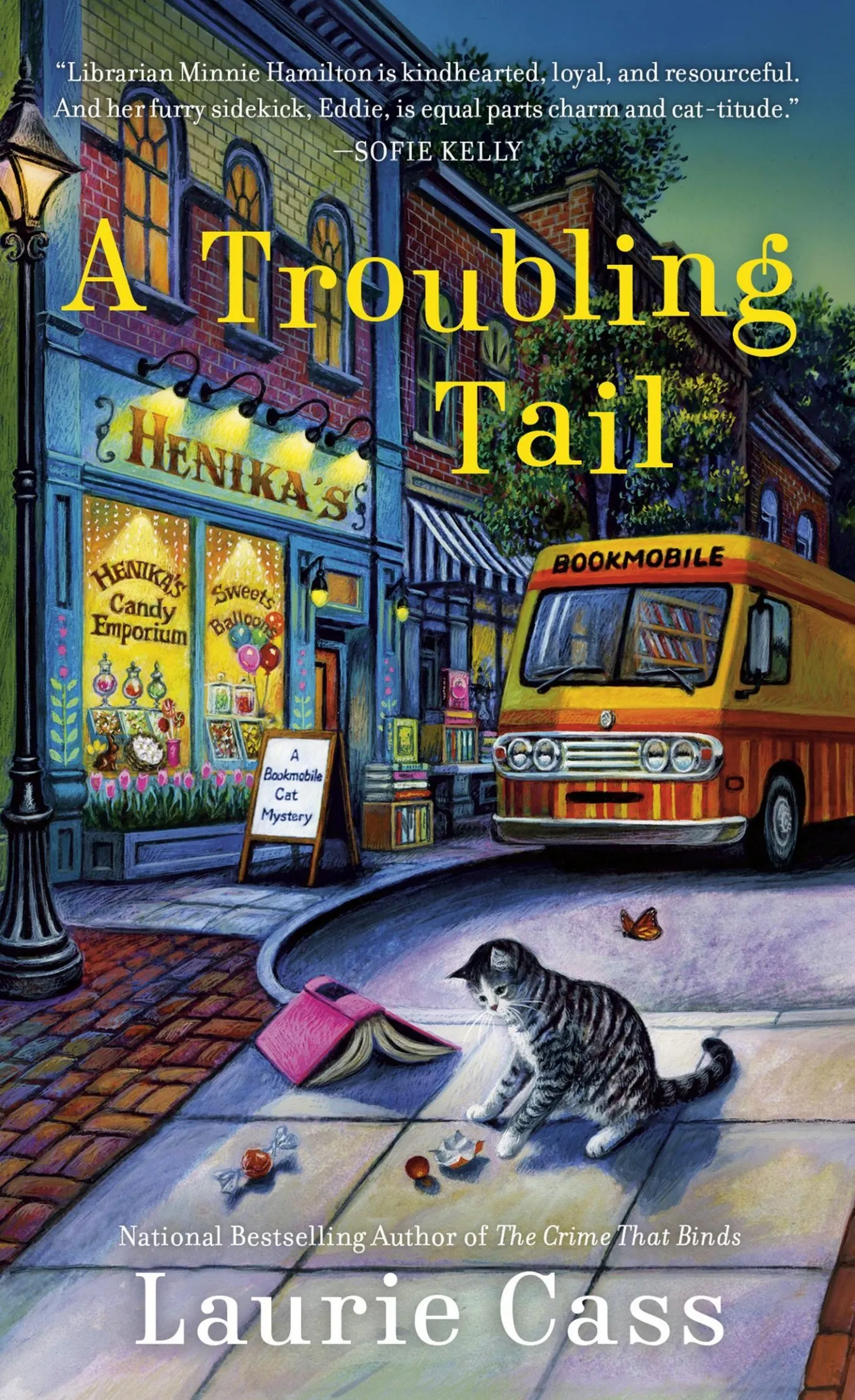 A Troubling Tail ( Bookmobile Cat Mystery #11)