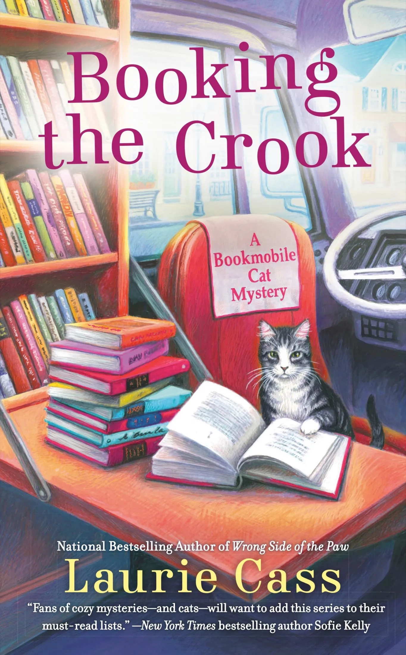 Booking the Crook (A Bookmobile Cat Mystery #7)