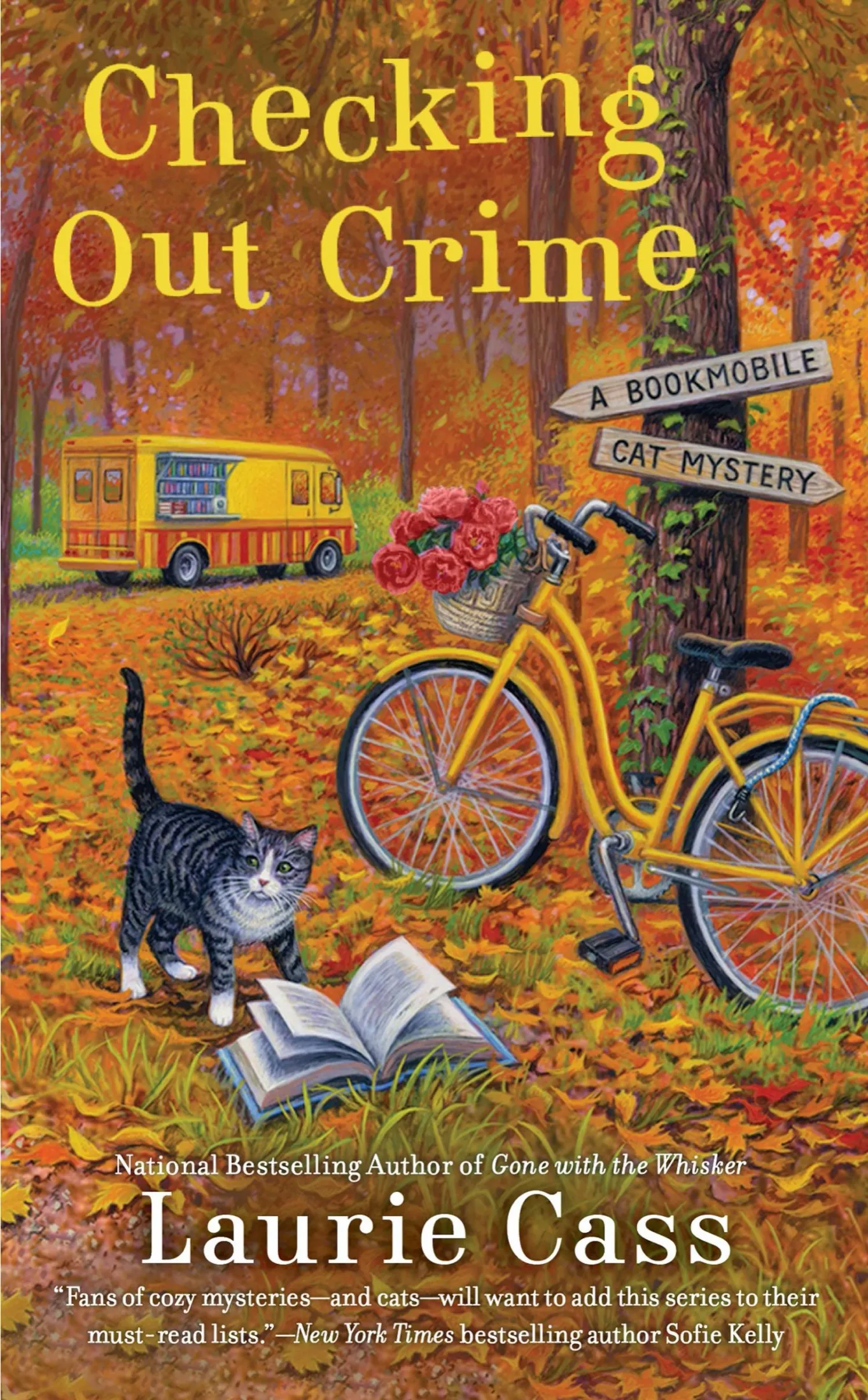 Checking Out Crime (A Bookmobile Cat Mystery #9)