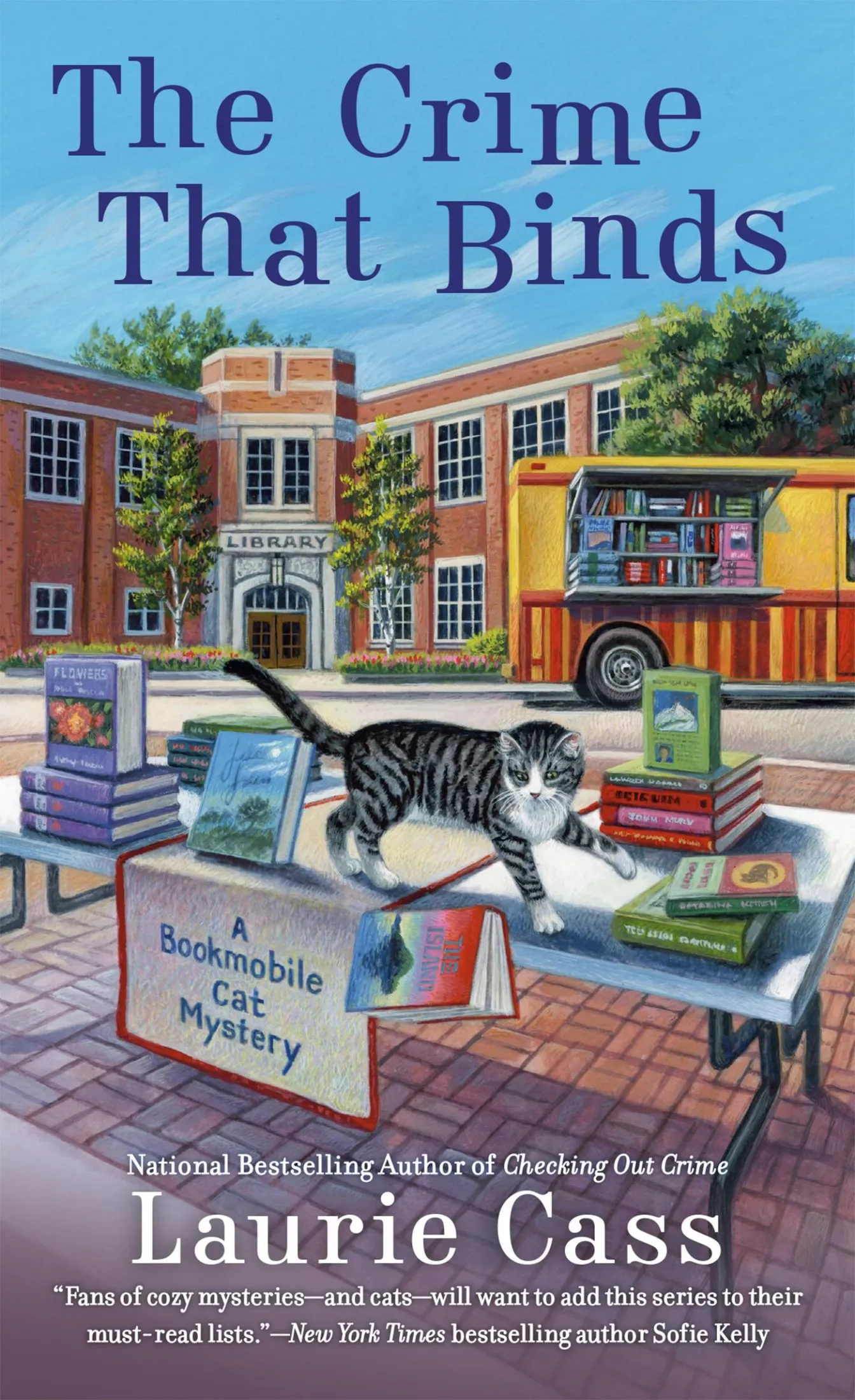 The Crime That Binds (A Bookmobile Cat Mystery #10)
