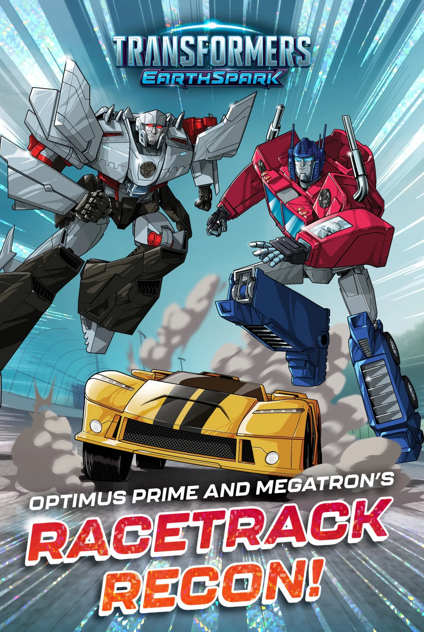 Optimus Prime and Megatron's Racetrack Recon! (Transformers: EarthSpark)