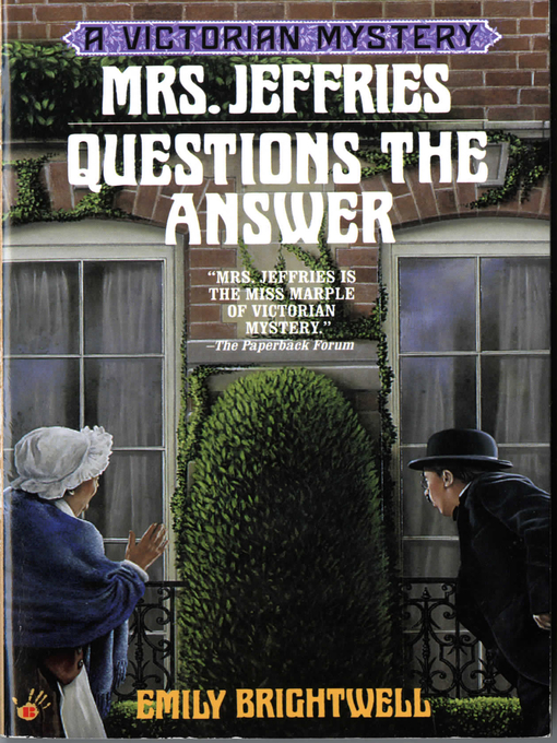 Mrs. Jeffries Questions the Answer (A Victorian Mystery #11)