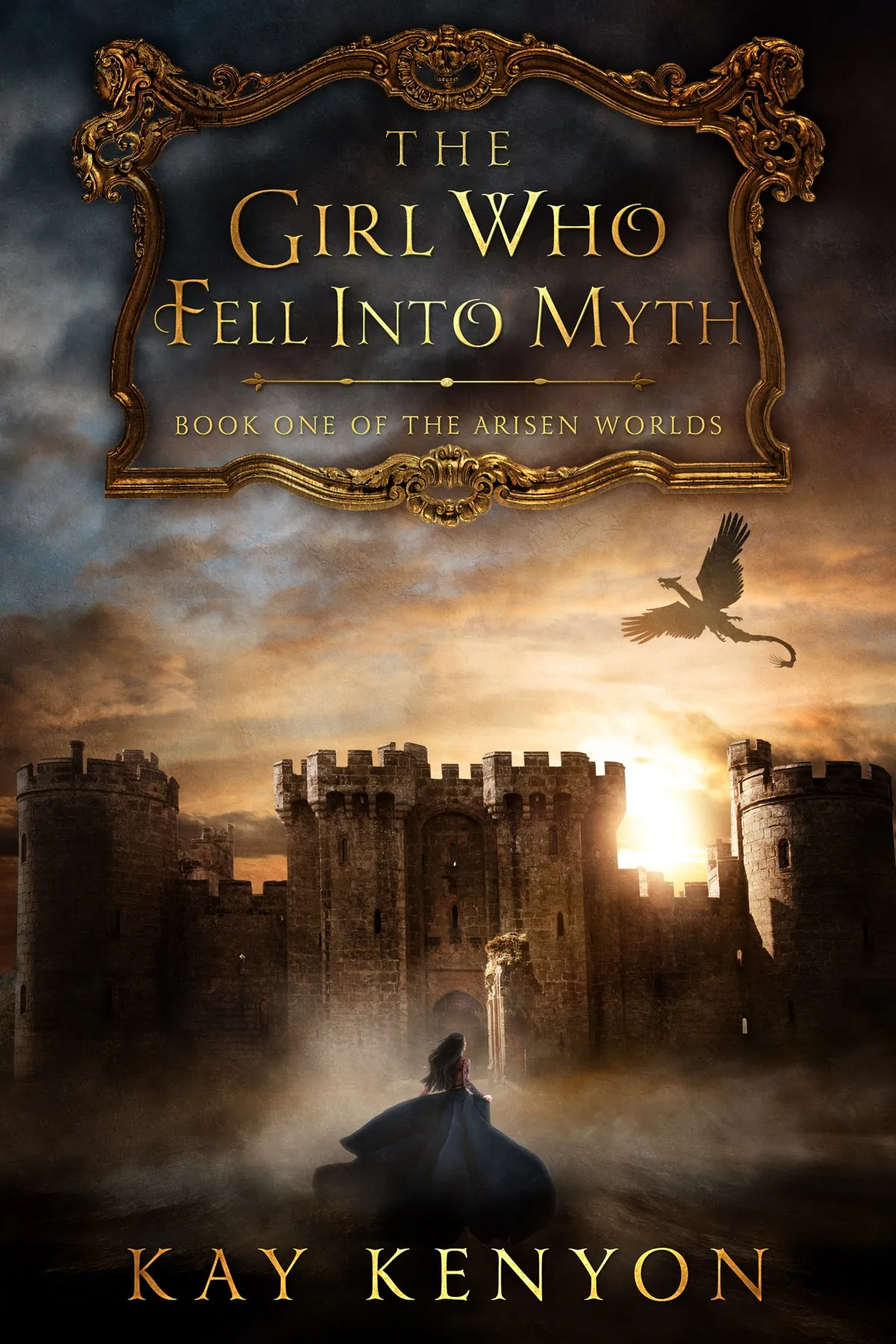 The Girl Who Fell Into Myth (The Arisen Worlds #1)
