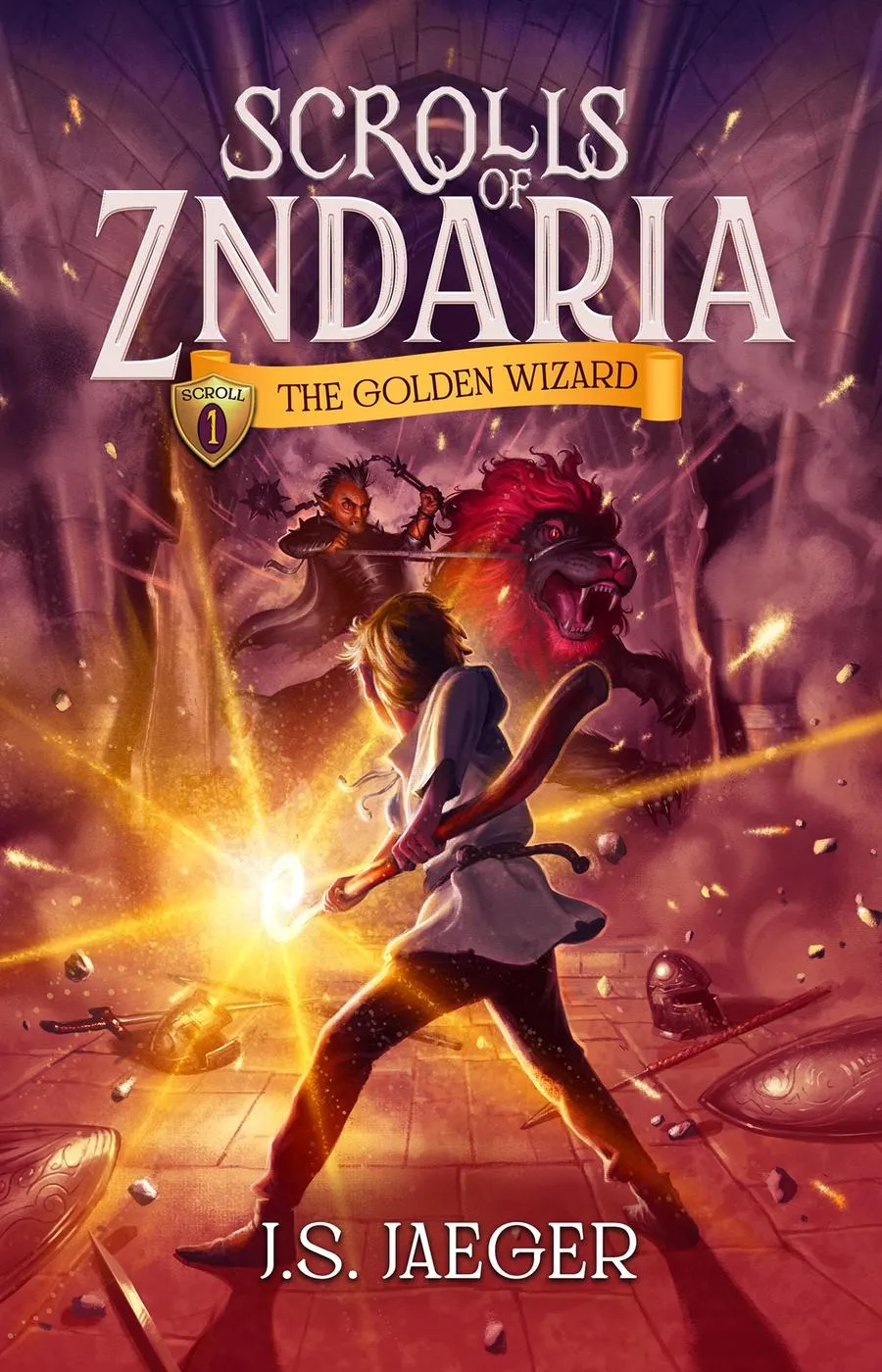 The Golden Wizard (Scrolls of Zndaria #1)