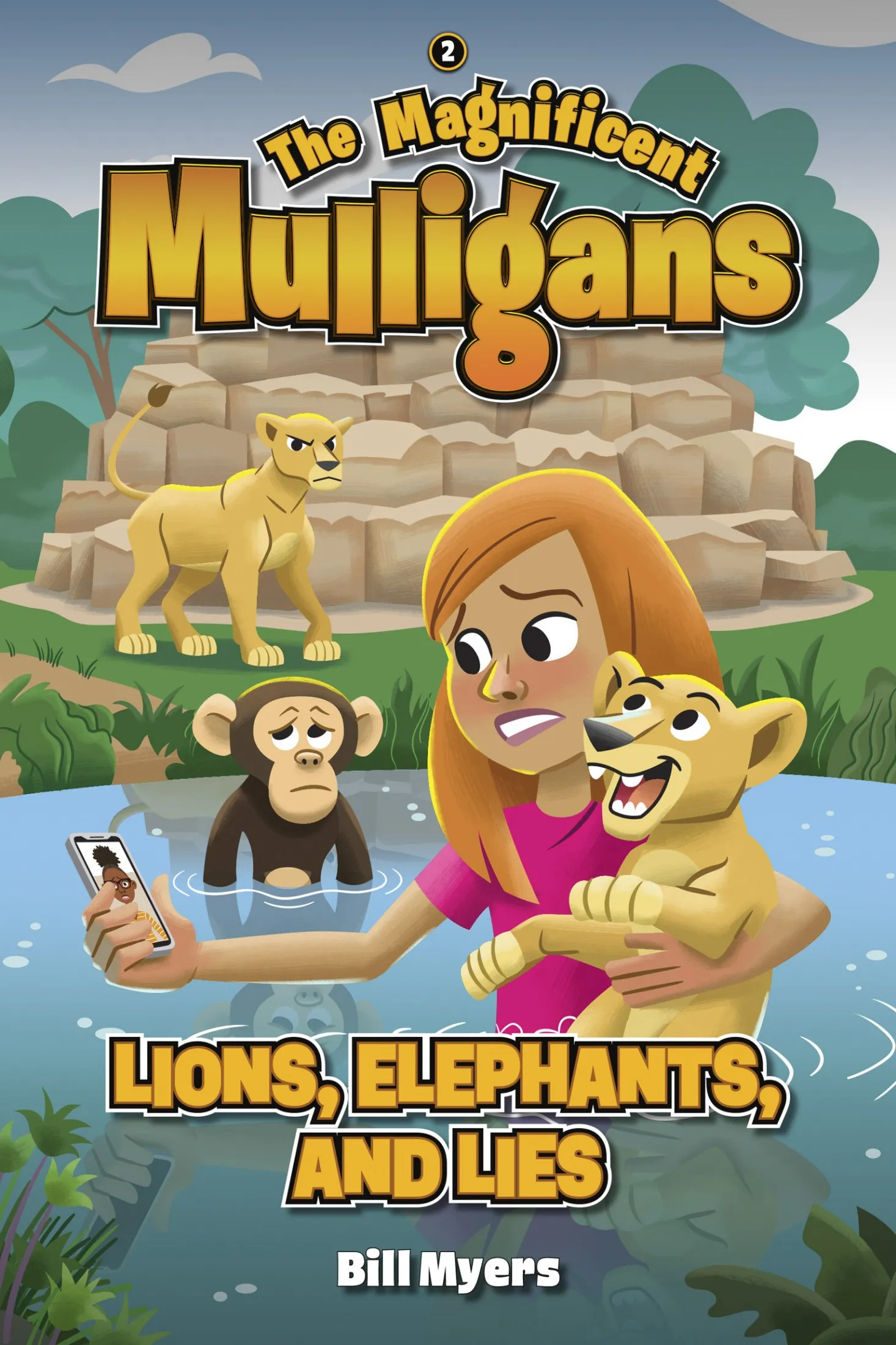 Lions&#44; Elephants&#44; and Lies (Magnificent Mulligans #2)