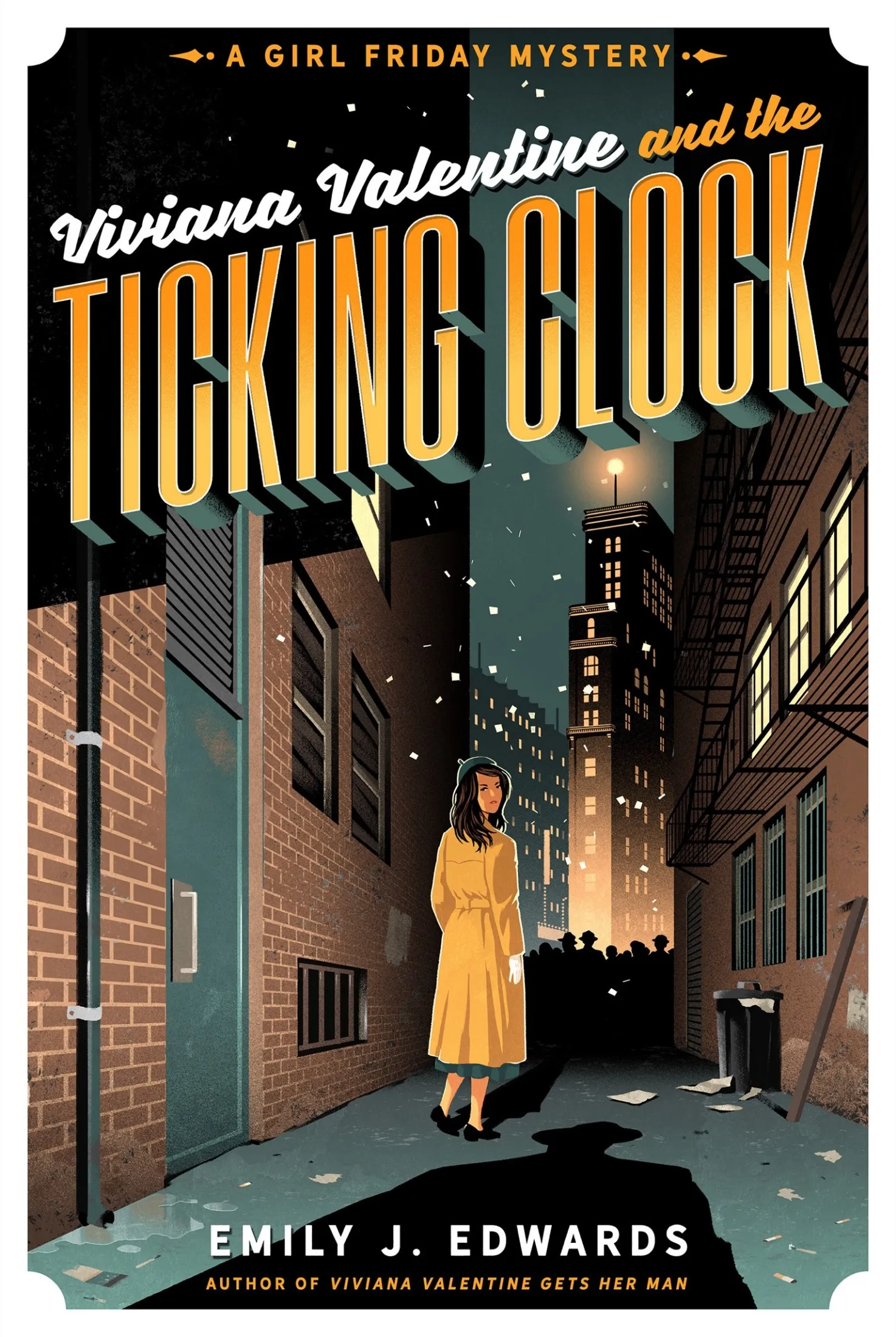 Viviana Valentine and the Ticking Clock (A Girl Friday Mystery #3)