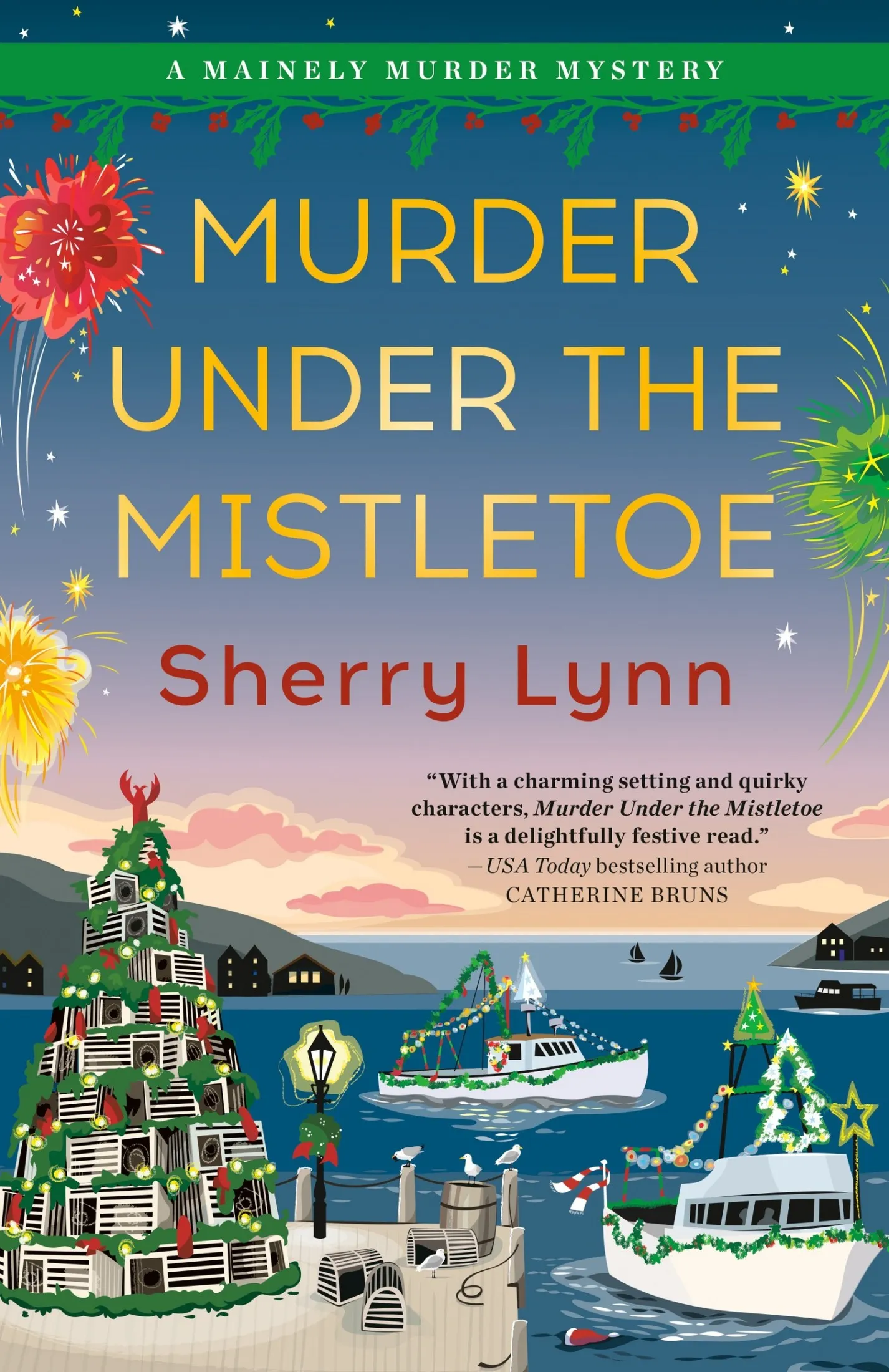 Murder Under the Mistletoe (A Mainely Murder Mystery #2)