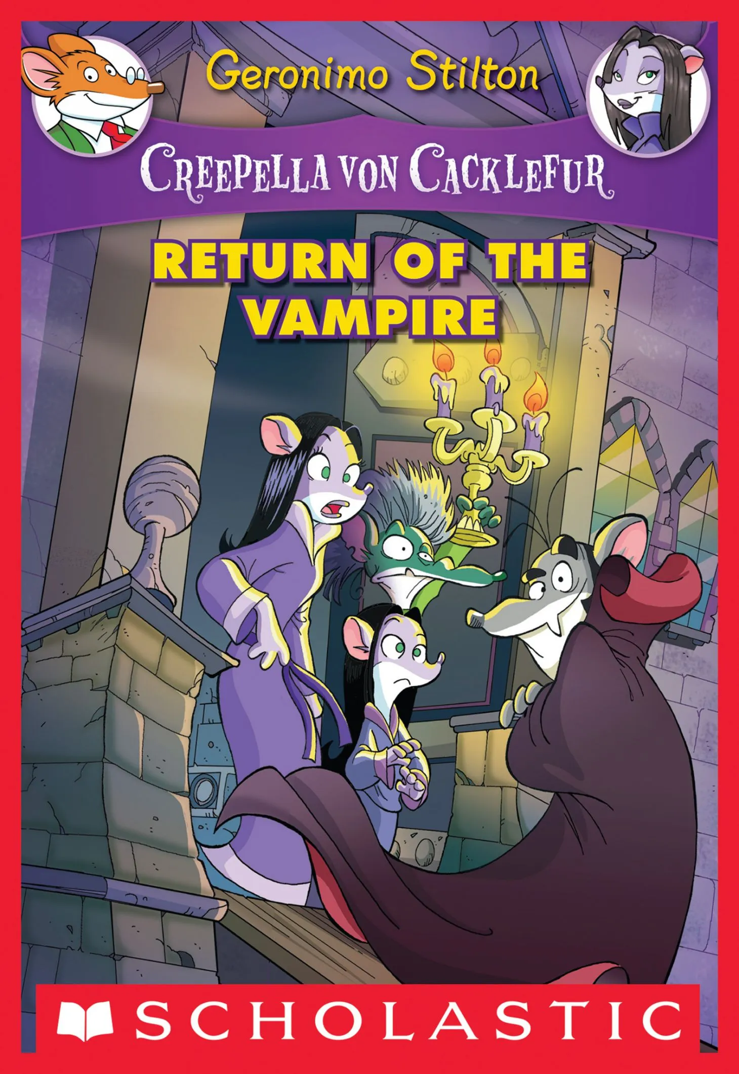 Return of the Vampire (Creepella von Cacklefur #4)