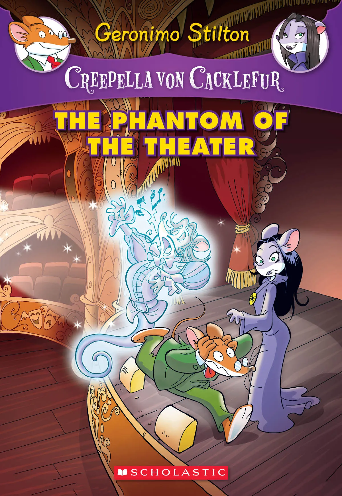 The Phantom of the Theater (Creepella von Cacklefur #8)