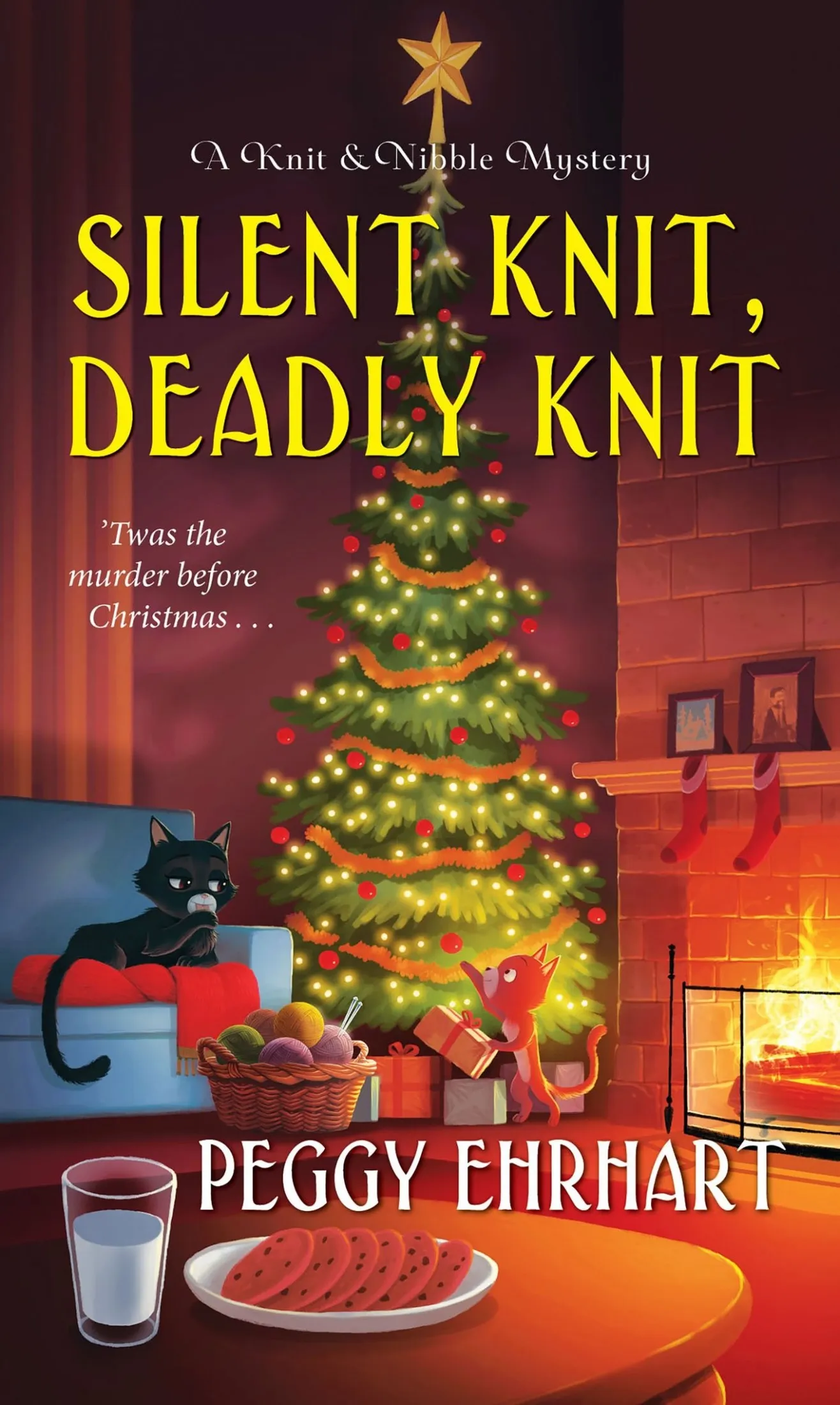 Silent Knit&#44; Deadly Knit (A Knit & Nibble Mystery #4)