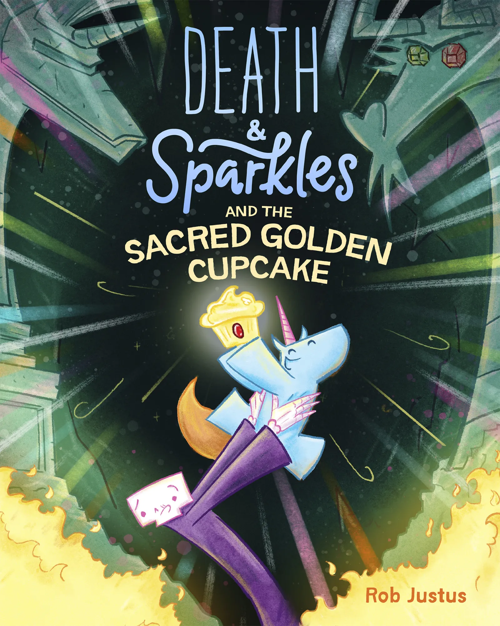 Death & Sparkles and the Sacred Golden Cupcake (Death & Sparkles #2)