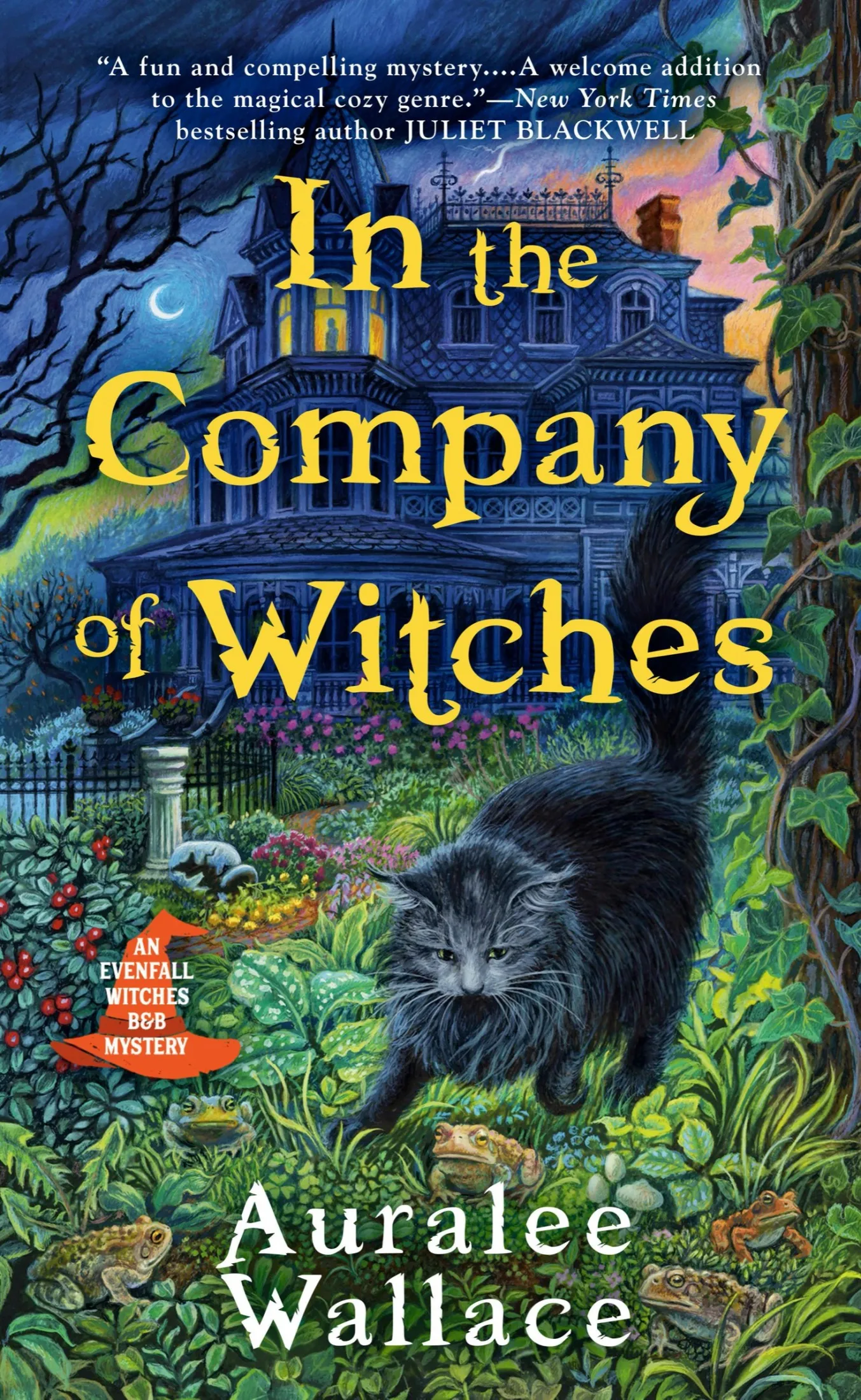 In the Company of Witches (An Evenfall Witches B&B Mystery #1)
