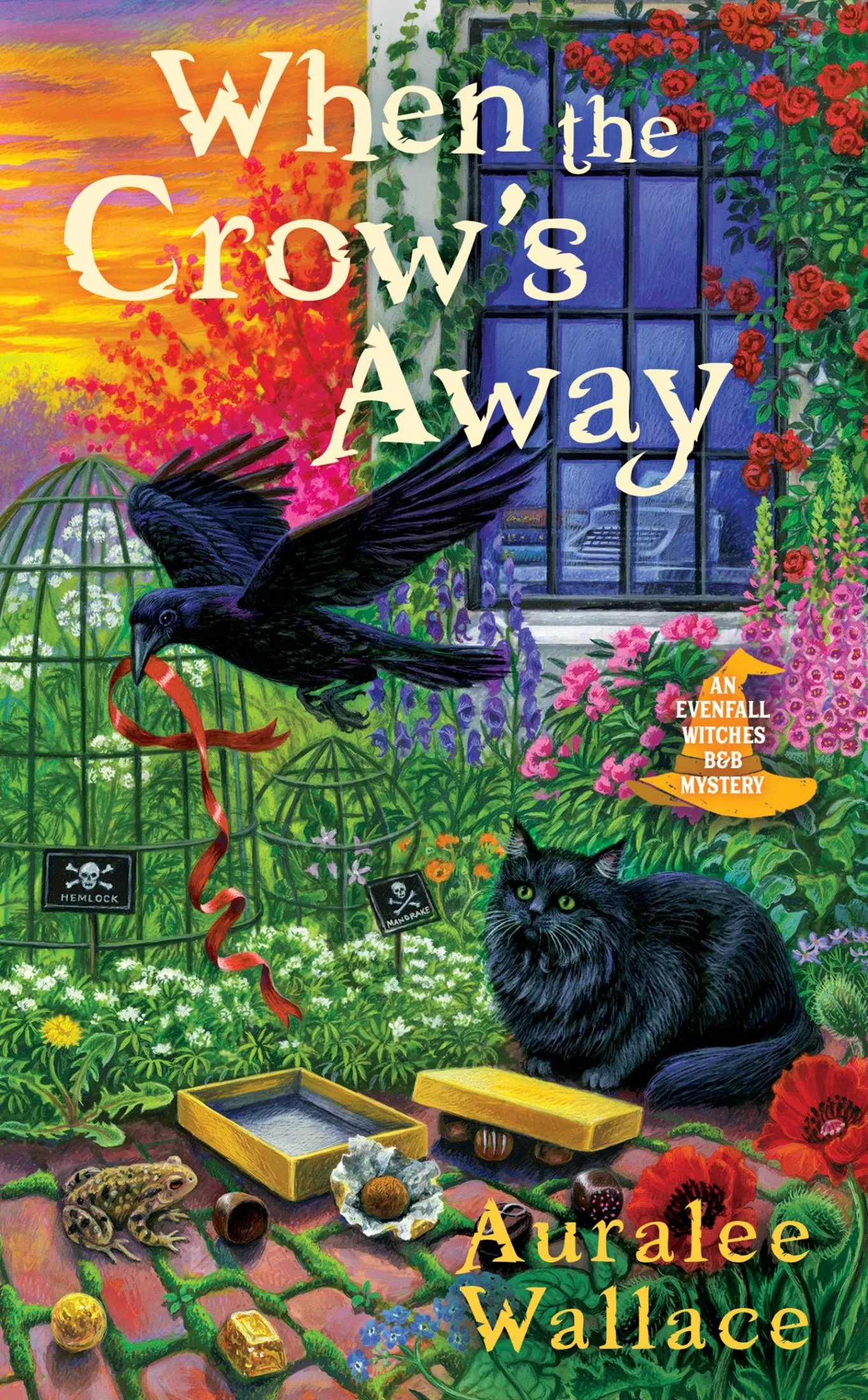 When the Crow's Away (An Evenfall Witches B&B Mystery #2)