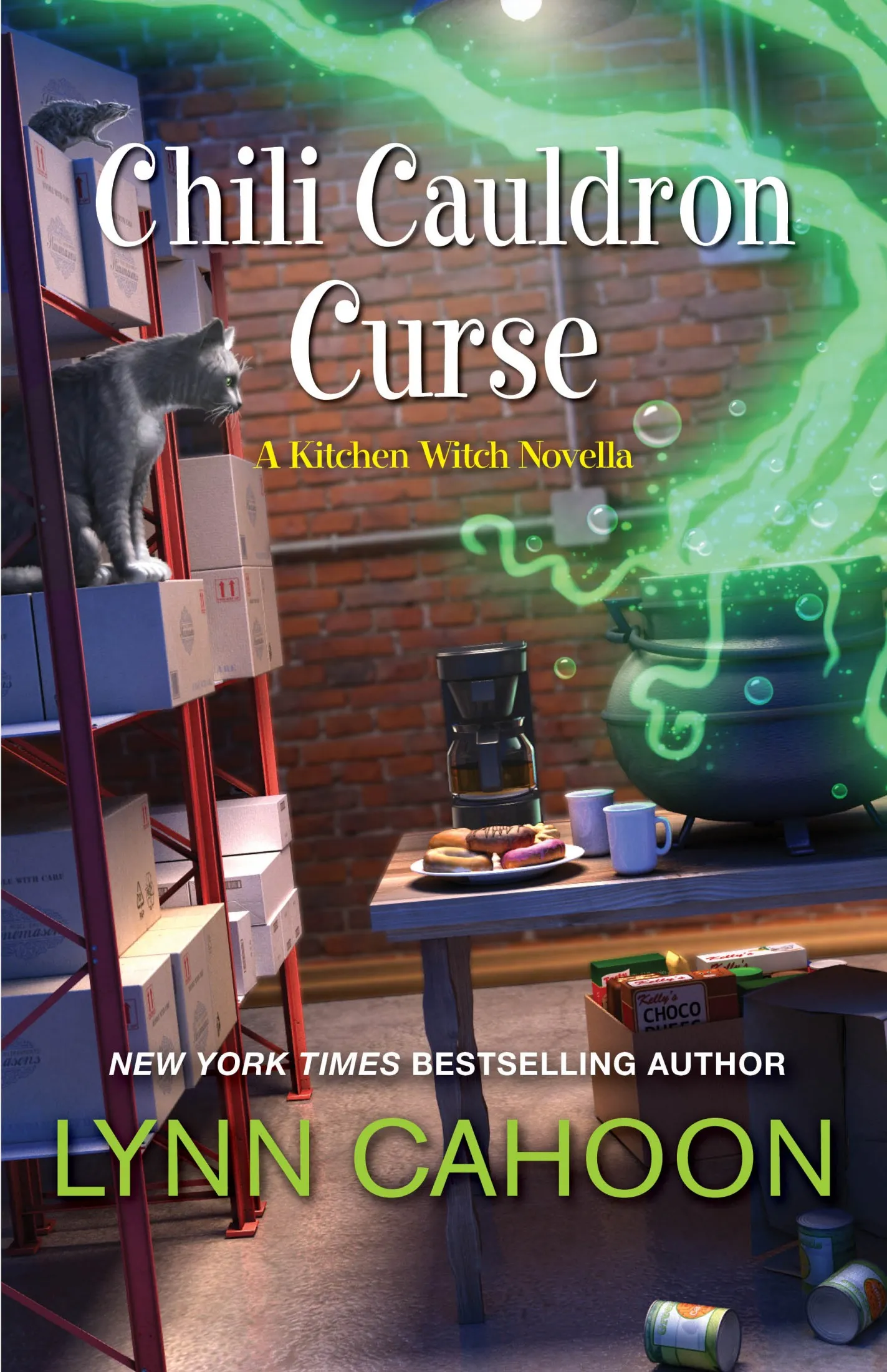 Chili Cauldron Curse (Kitchen Witch Mysteries #0.5)