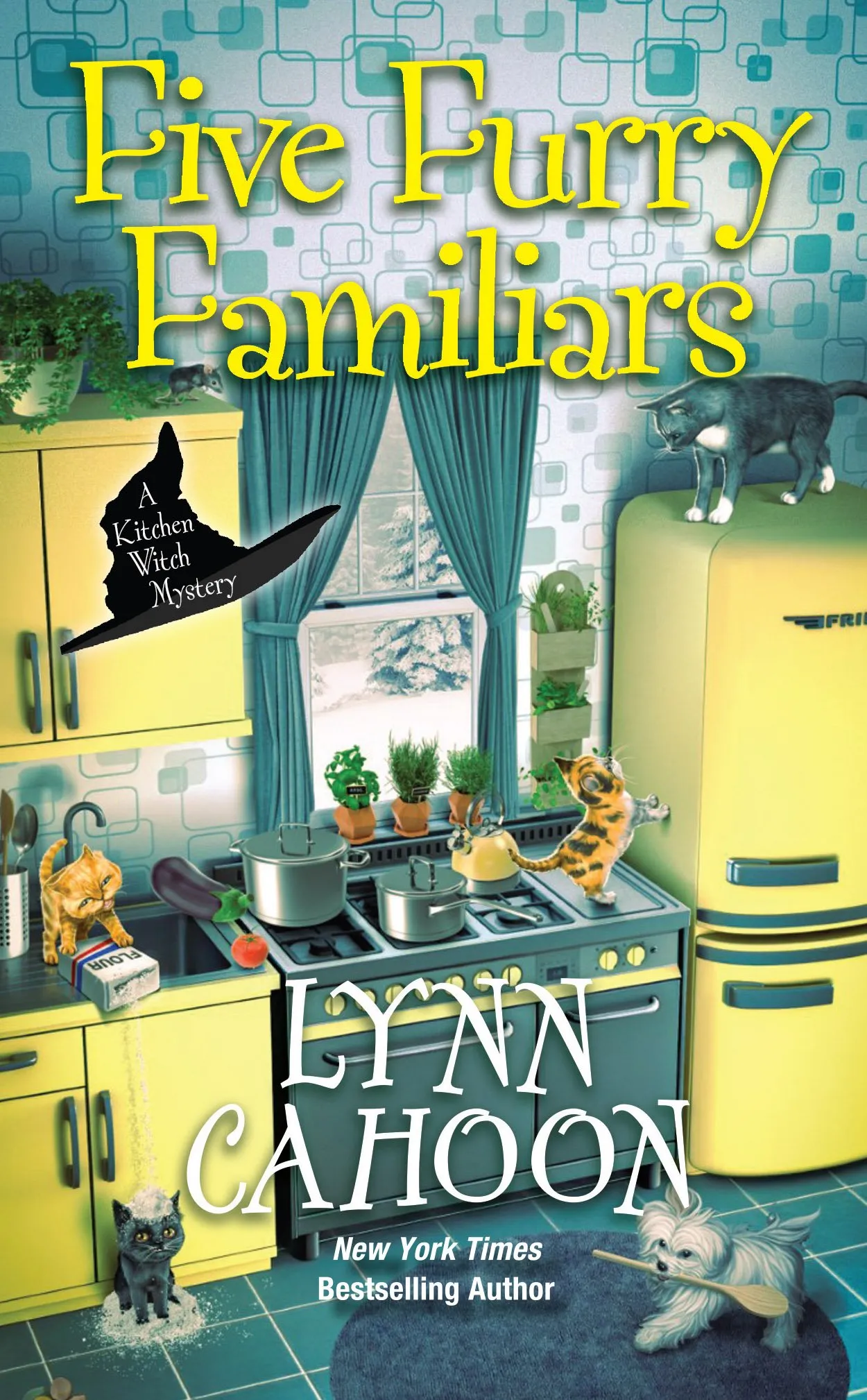 Five Furry Familiars (Kitchen Witch Mysteries #5)