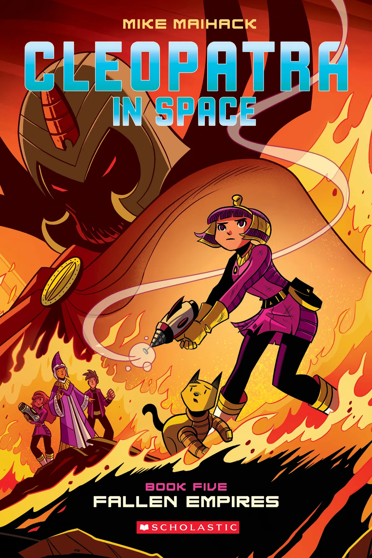 Fallen Empire: A Graphic Novel (Cleopatra in Space #5)