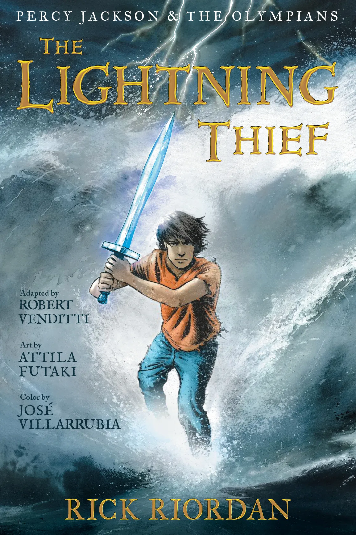 The Lightning Thief: The Graphic Novel (Percy Jackson and the Olympians: The Graphic Novels #1)