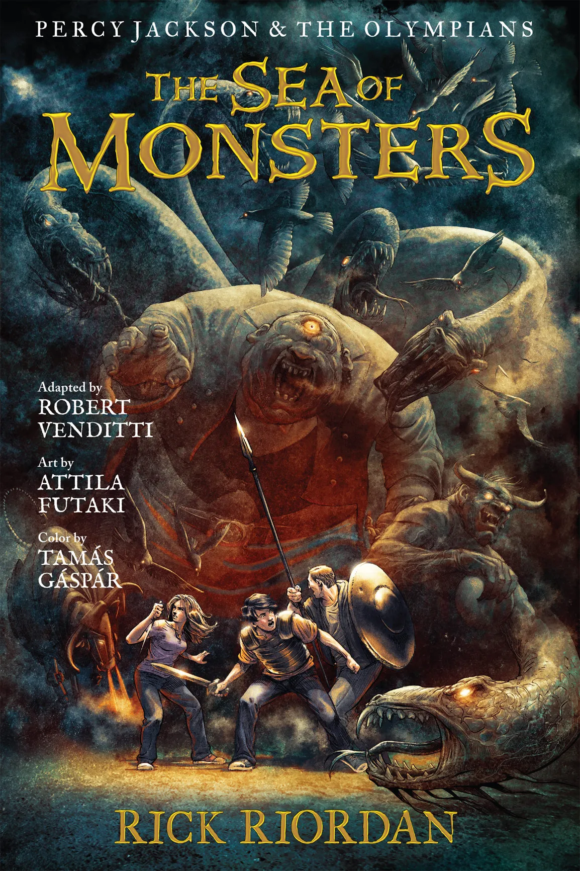 The Sea of Monsters: The Graphic Novel (Percy Jackson and the Olympians: The Graphic Novels #2)