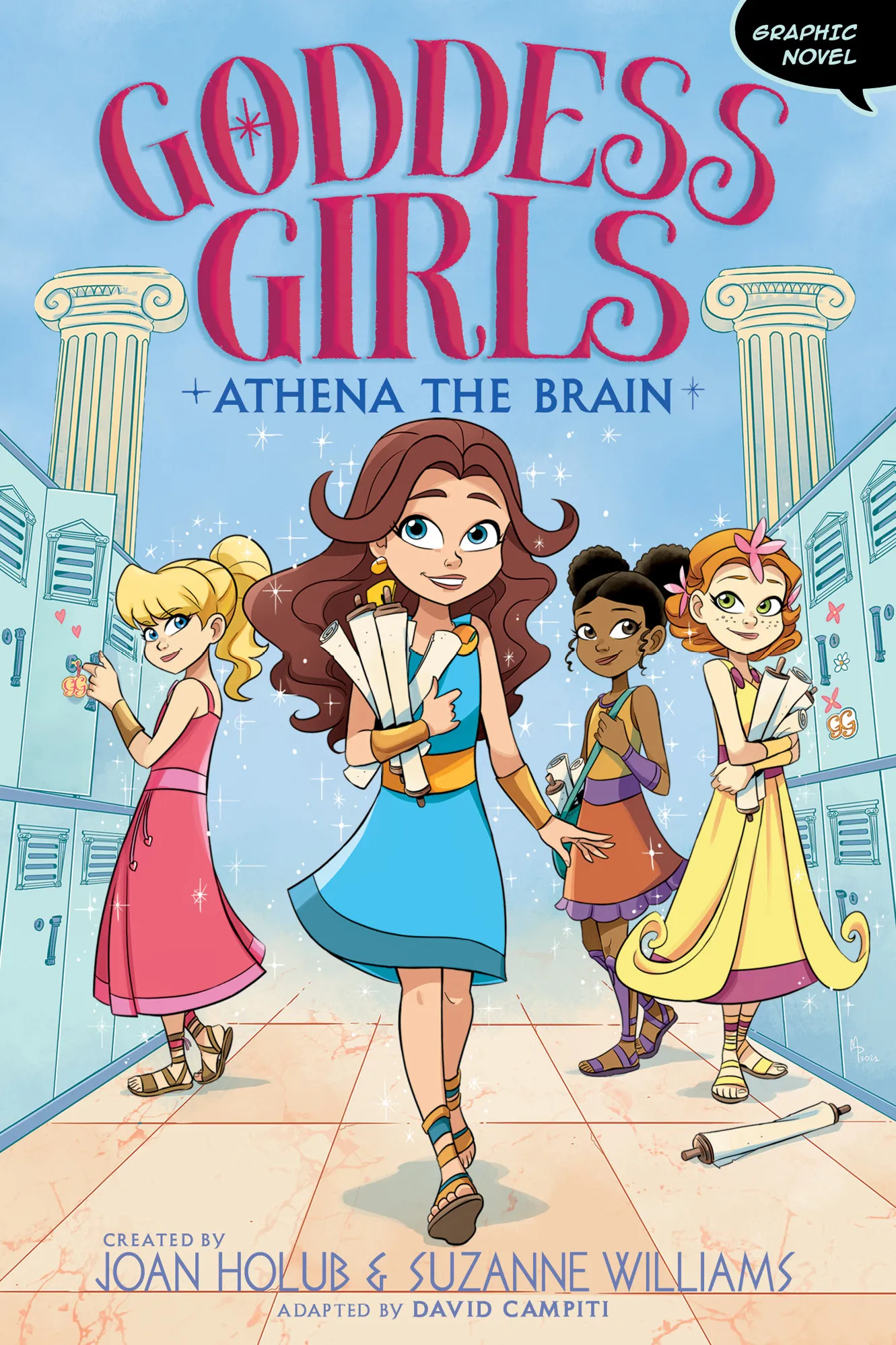 Athena the Brain: Graphic Novel (Goddess Girls Graphic Novels #1)