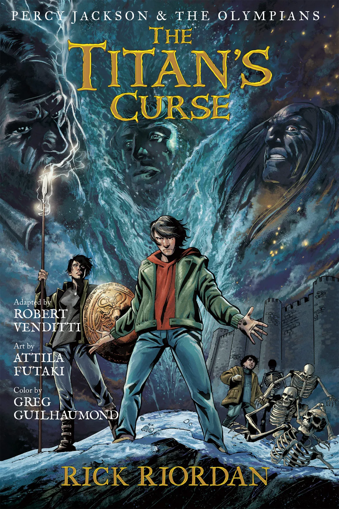 The Titan's Curse: The Graphic Novel (Percy Jackson and the Olympians: The Graphic Novels #3)