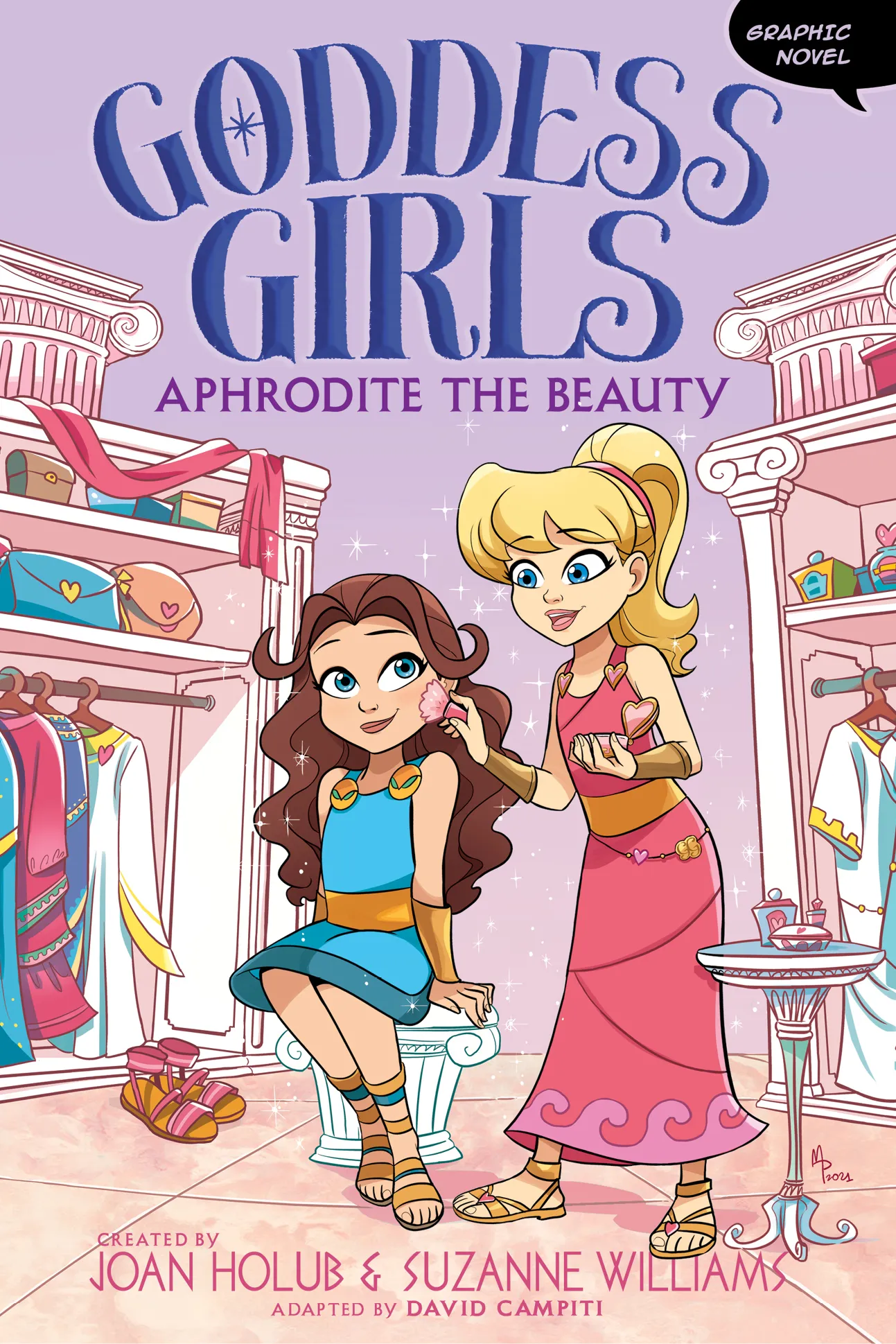 Aphrodite the Beauty: Graphic Novel (Goddess Girls Graphic Novels #3)