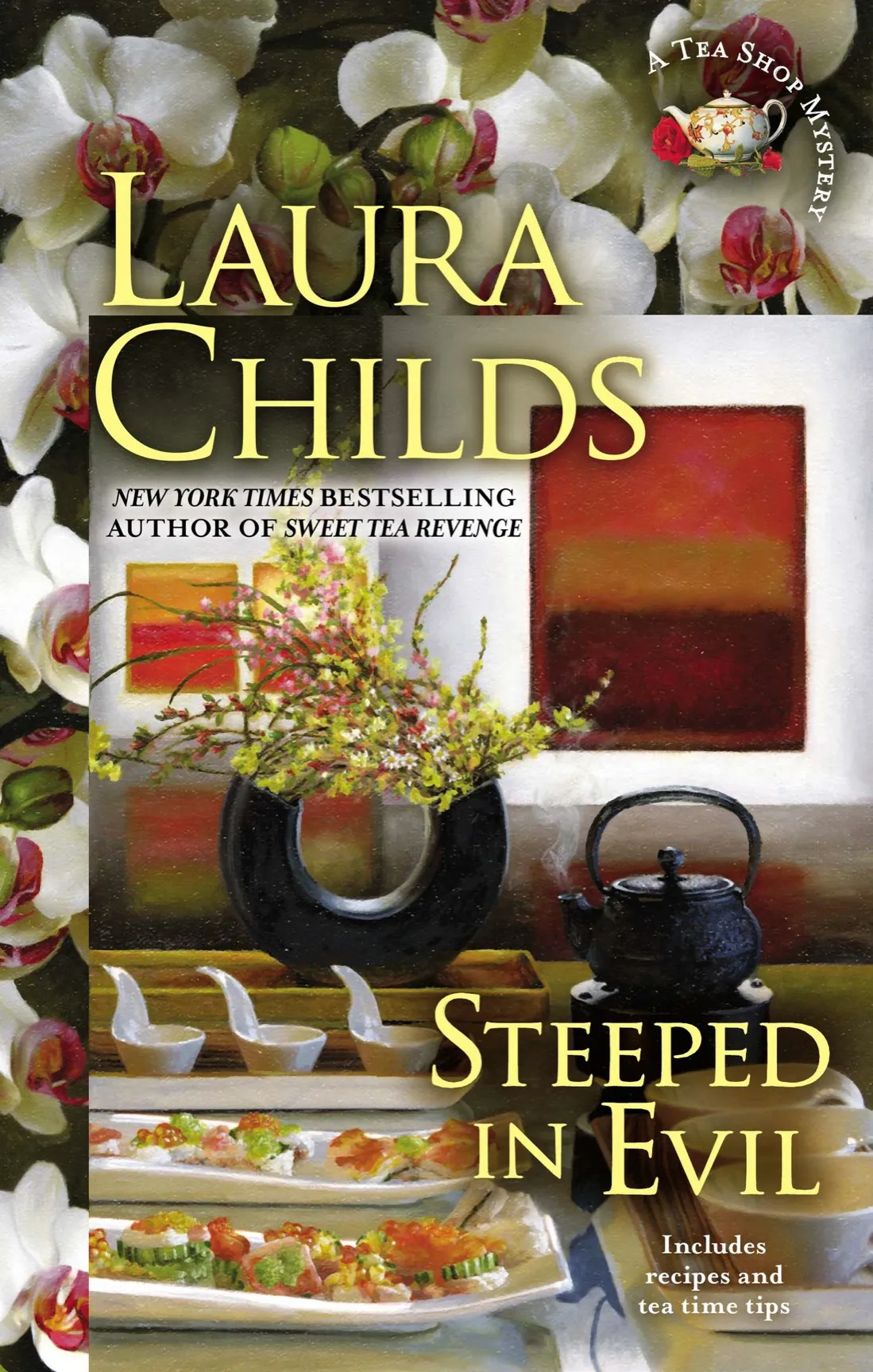 Steeped in Evil (A Tea Shop Mystery #15)
