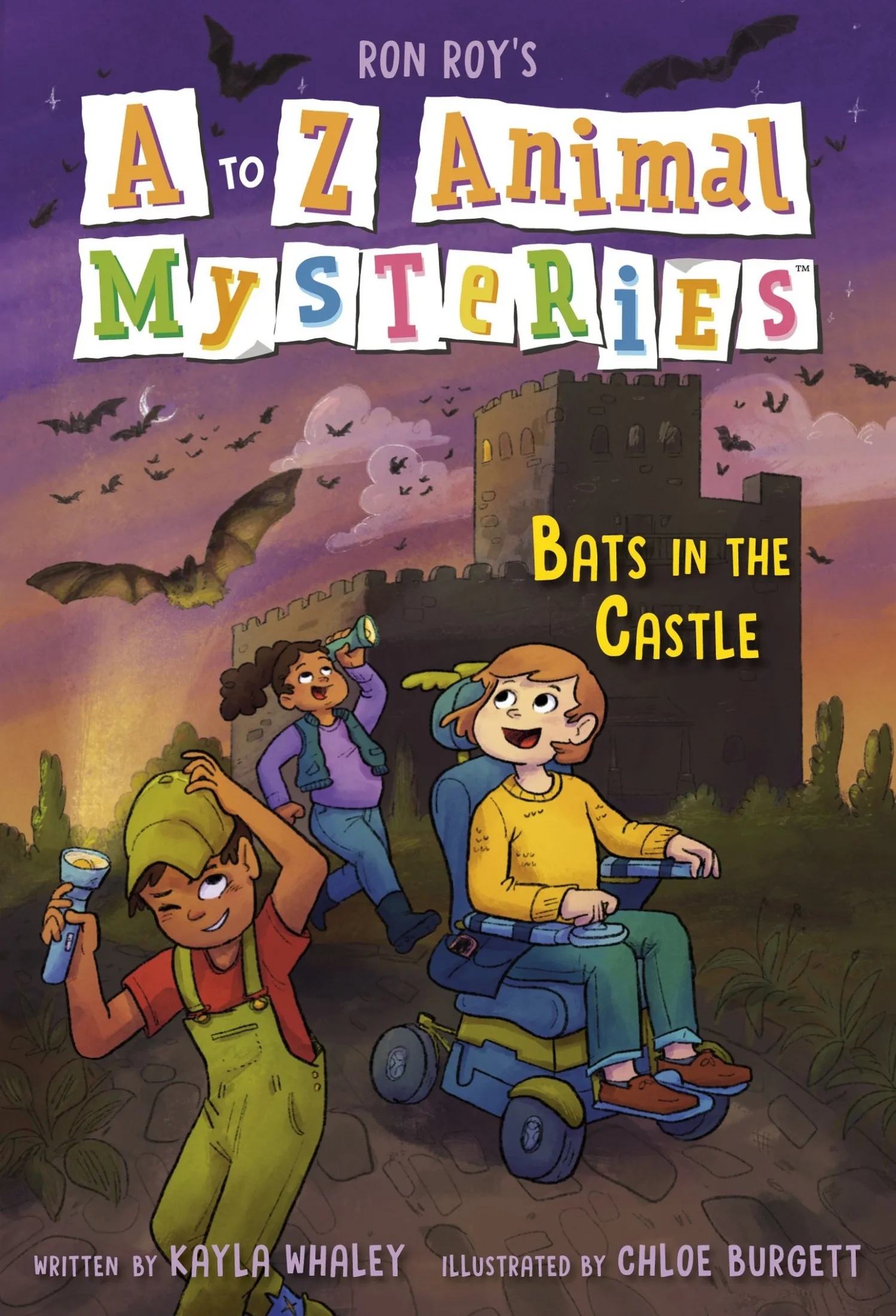 Bats in the Castle (A to Z Animal Mysteries #2)