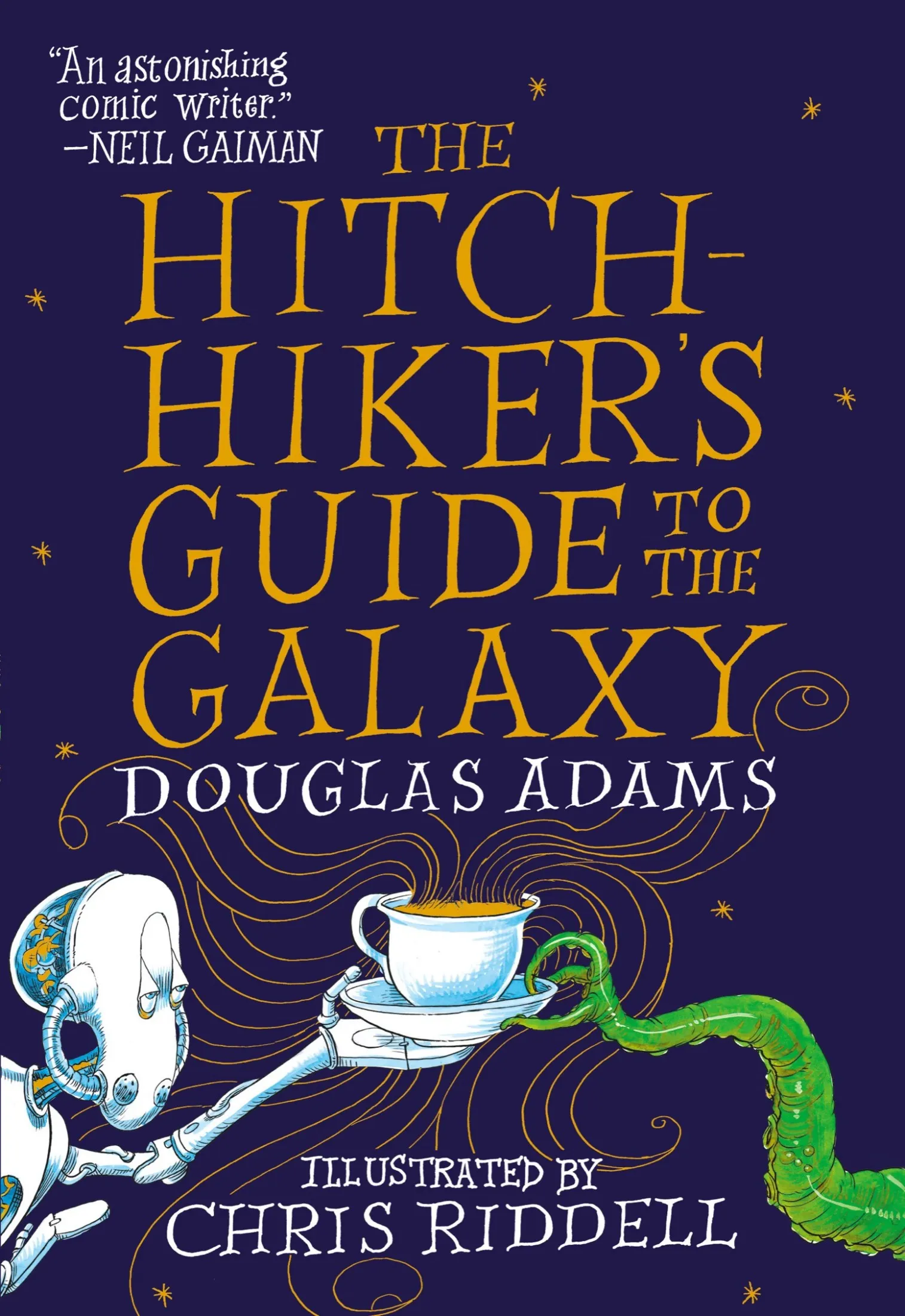 The Hitchhiker's Guide to the Galaxy&#44; The Illustrated Edition (Hitchhiker's Guide to the Galaxy #1)