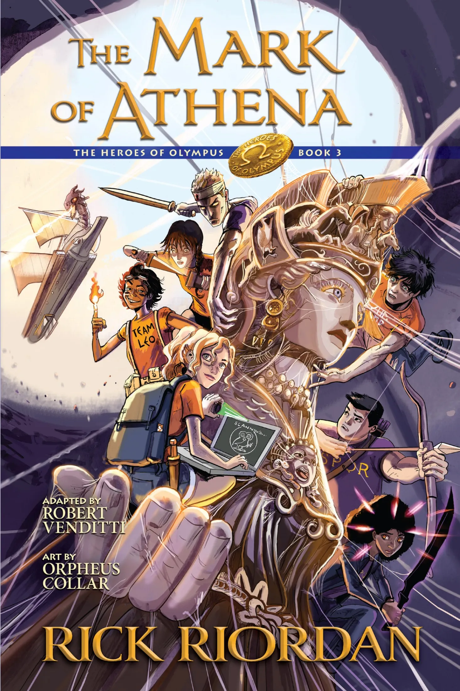 The Mark of Athena&#44; The Graphic Novel (The Heroes of Olympus: The Graphic Novels #3)