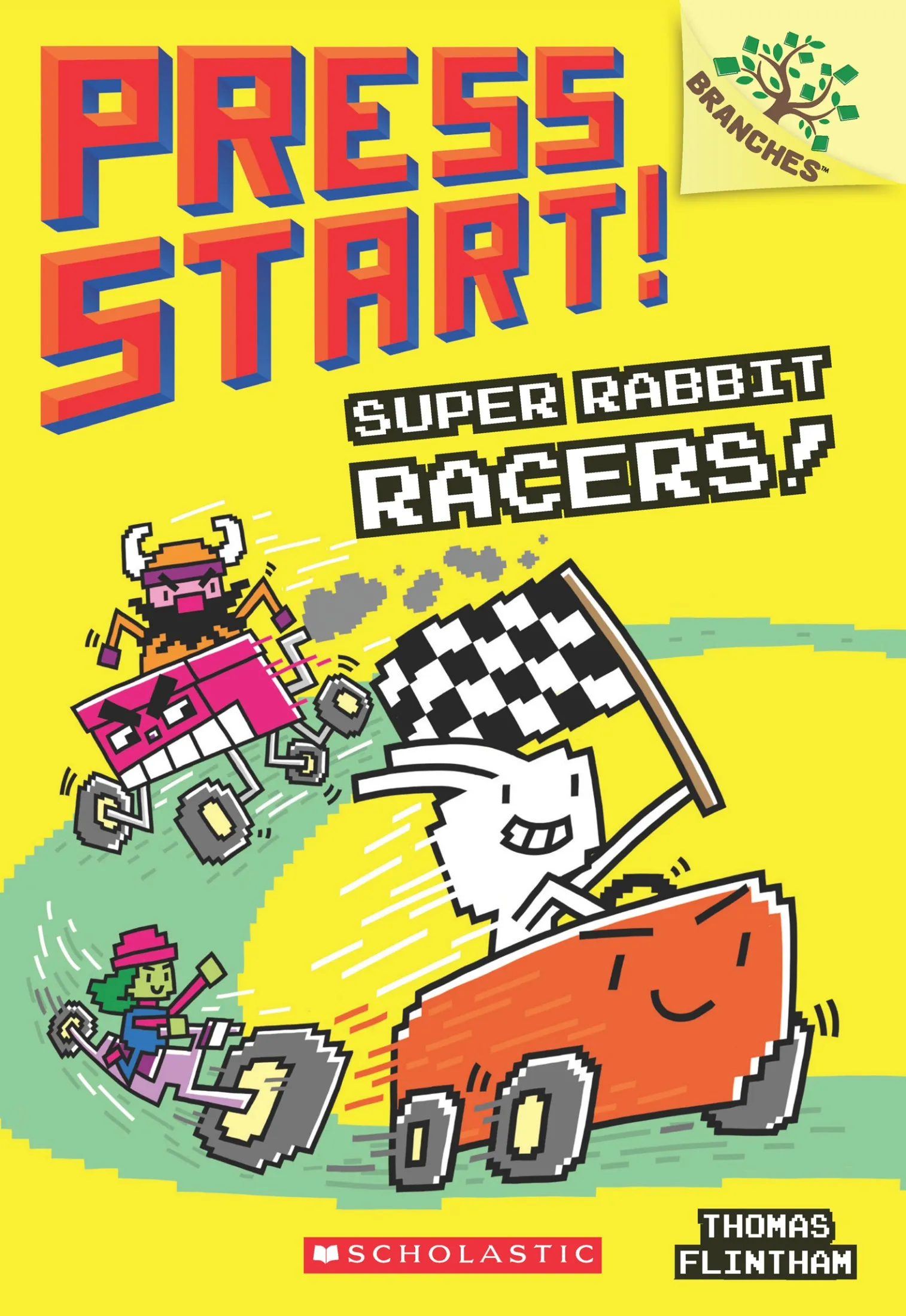 Super Rabbit Racers! (Press Start! #3)
